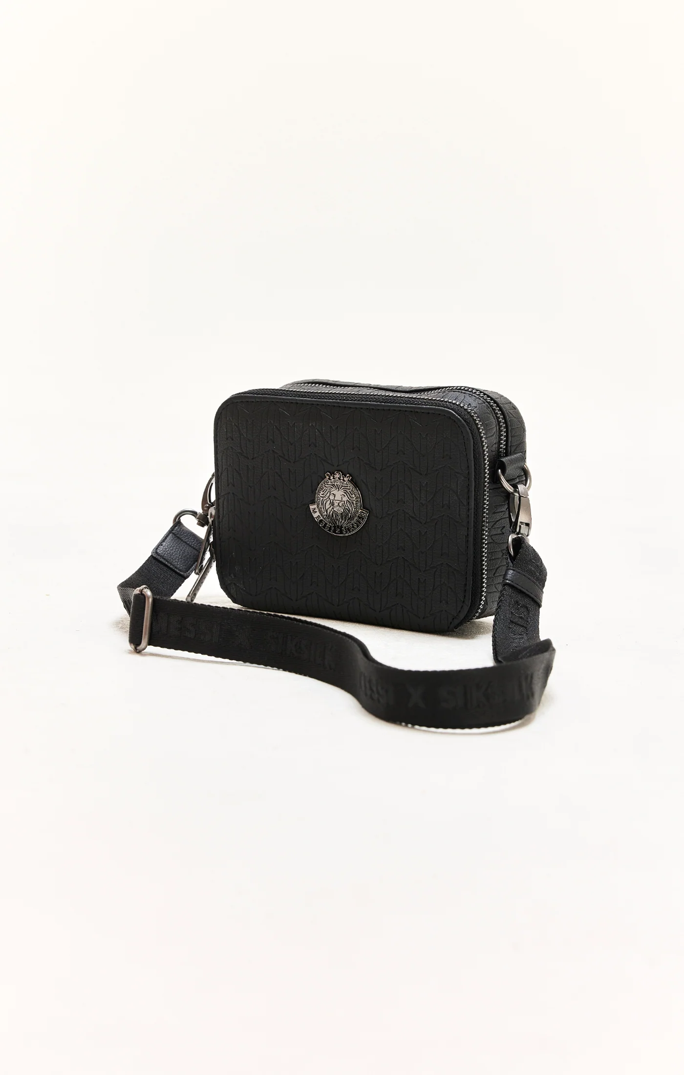 Messi X SikSilk Shoulder Bag - Black & Gunmetal - Image 2