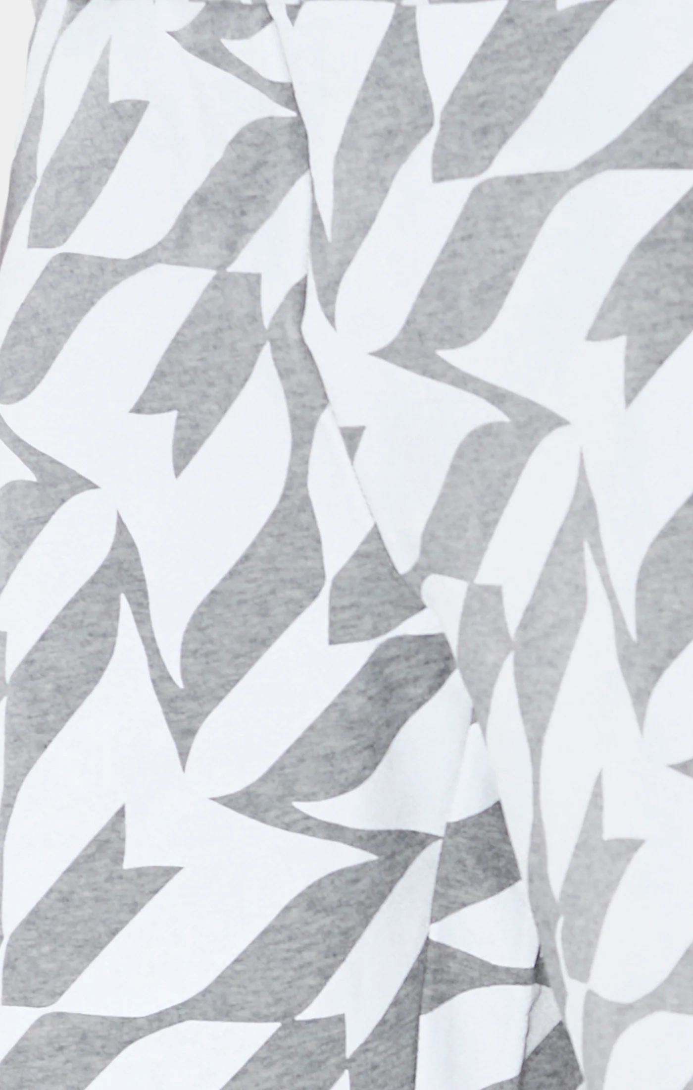 Messi x SikSilk Silver Print Shorts - Grey Marl - Image 7