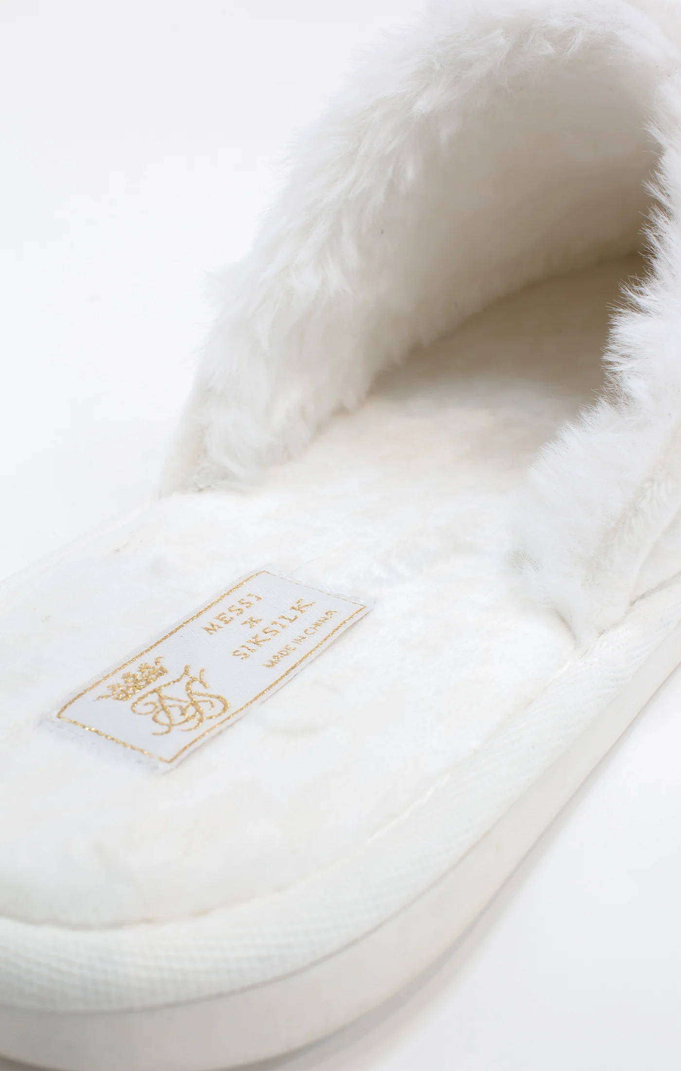 Messi x SikSilk White Slippers - Image 3