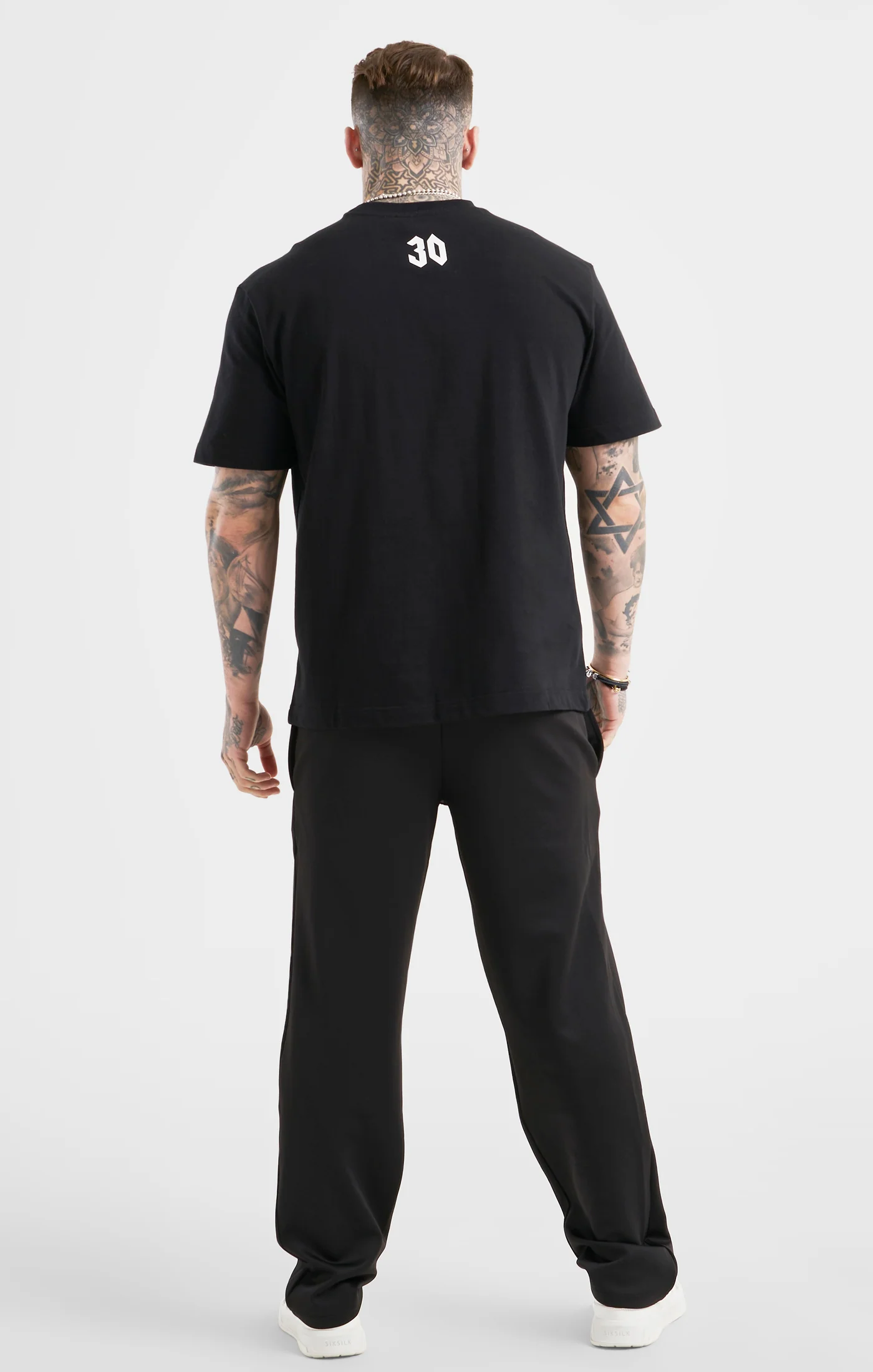 Messi x SikSilk Black Straight Leg Pant - Image 5