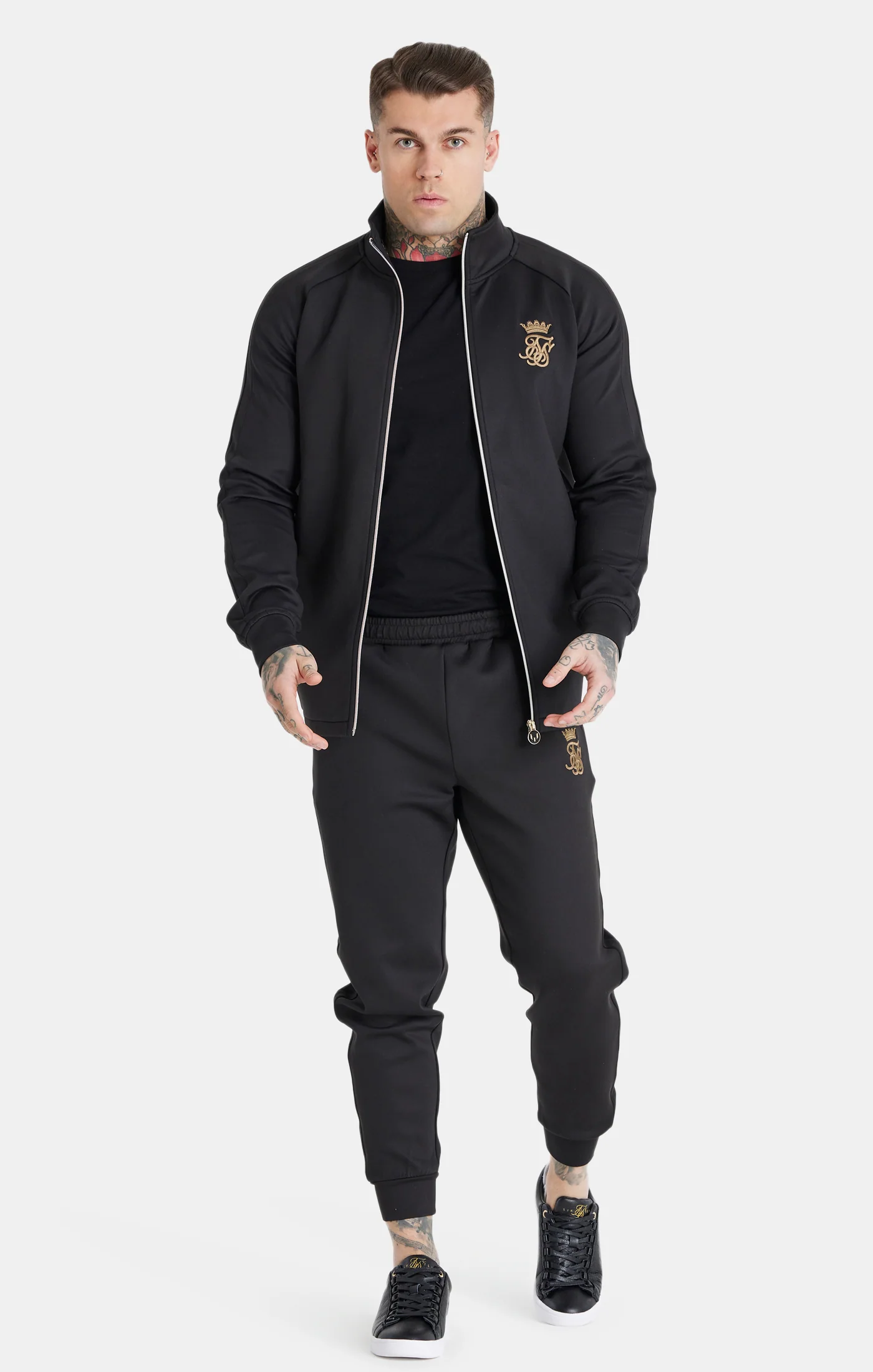 Messi x SikSilk Black Tape Pant - Image 4