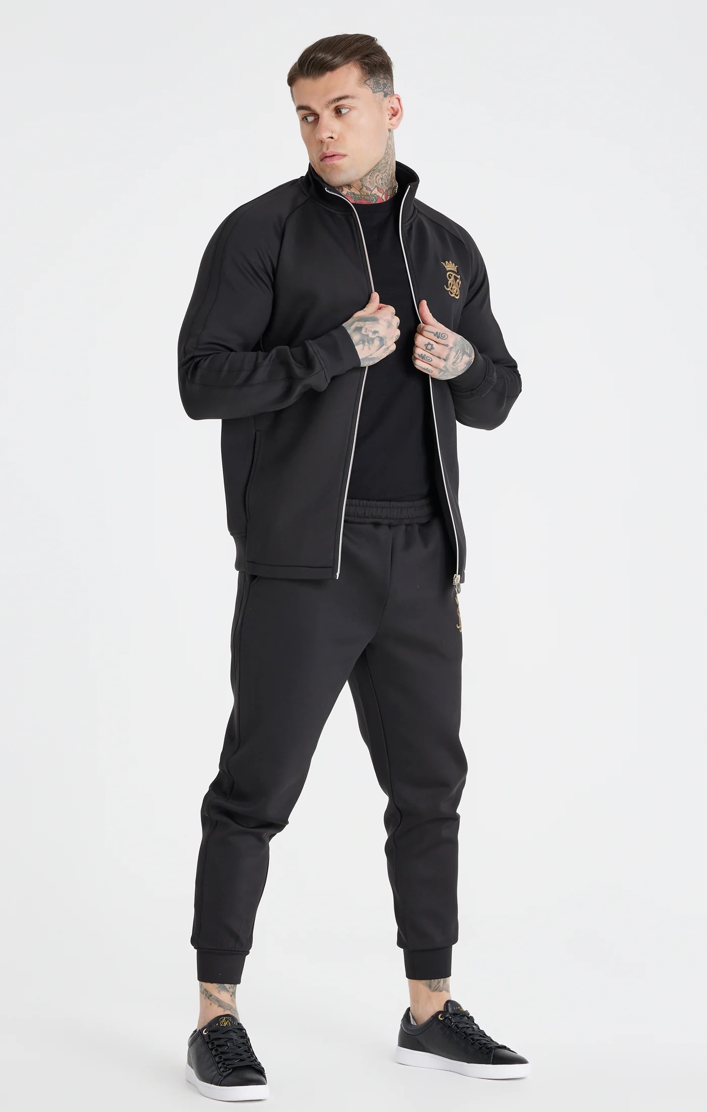Messi x SikSilk Black Tape Pant - Image 5