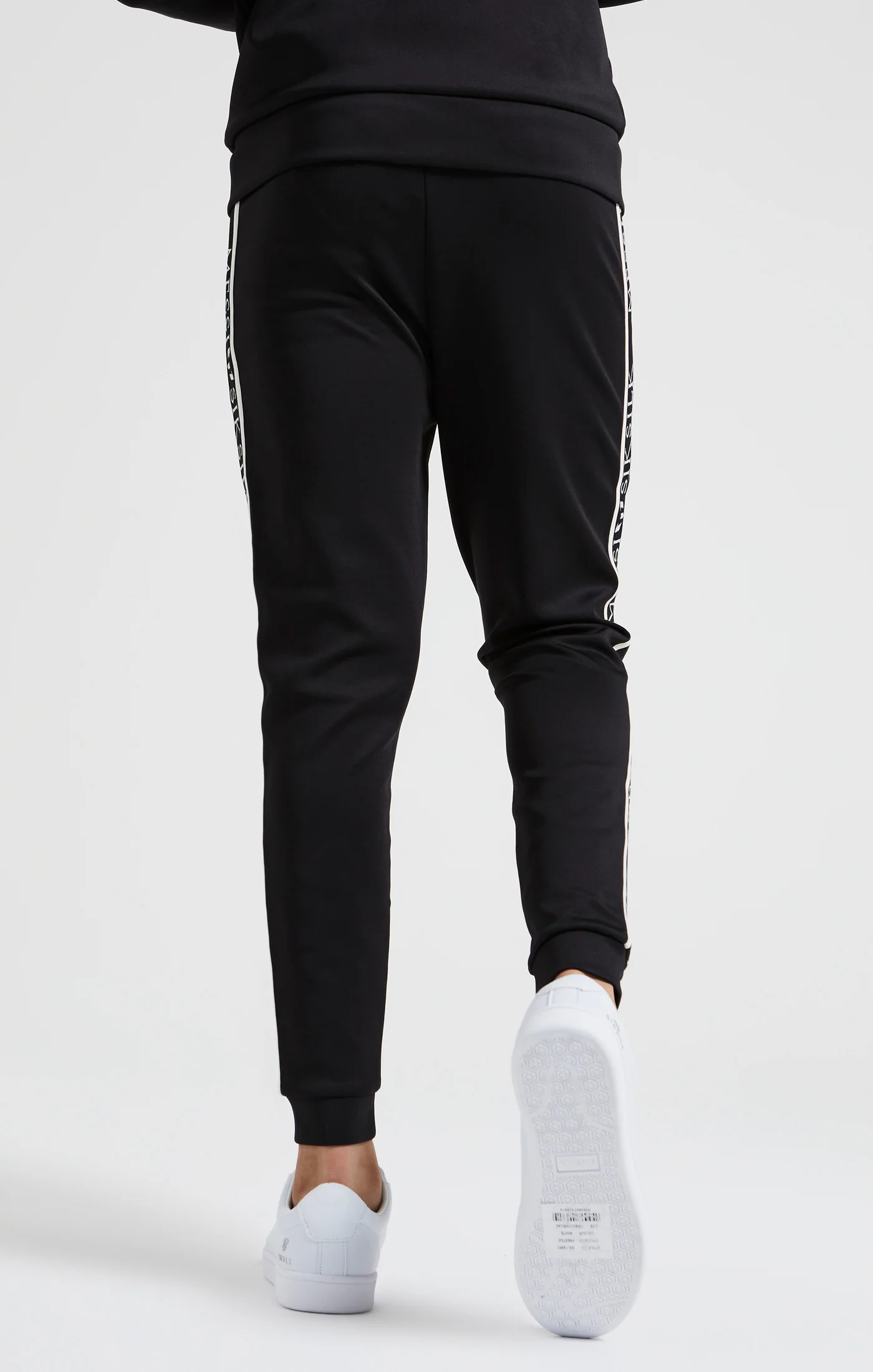 Boys Messi x SikSilk Black Taped Pant - Image 3
