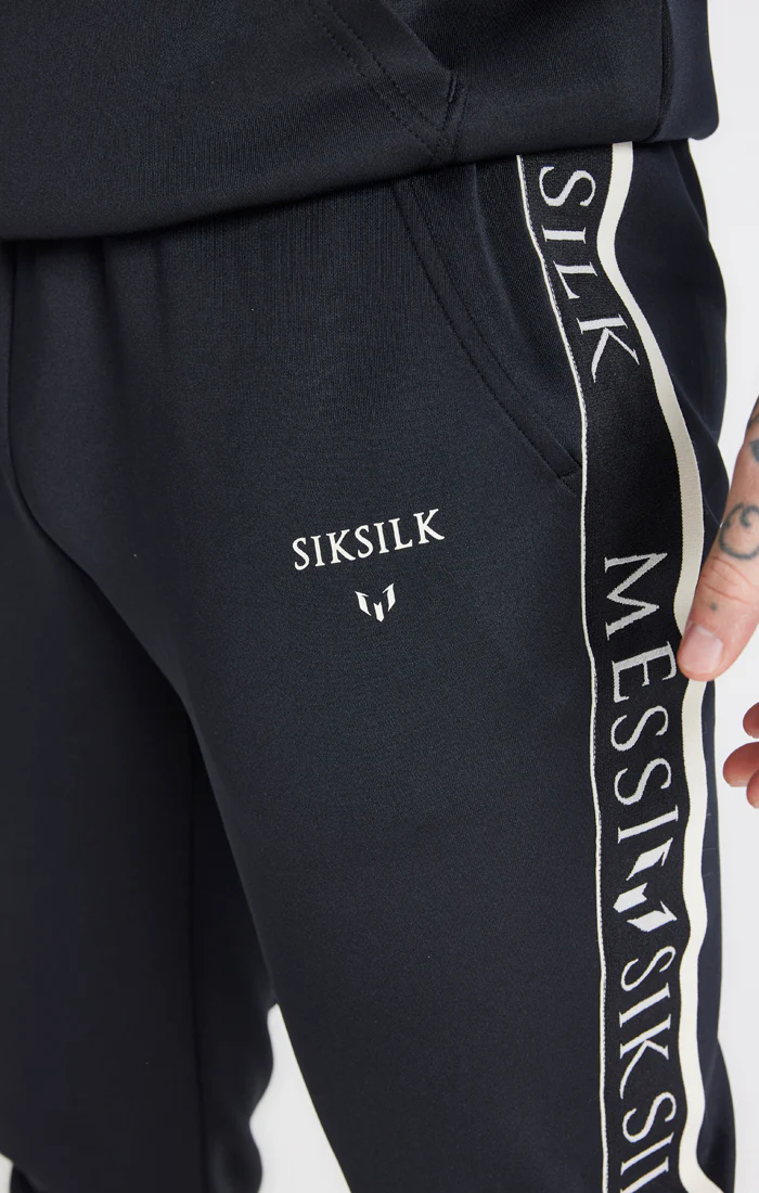 Messi x SikSilk Black Taped Pant - Image 3