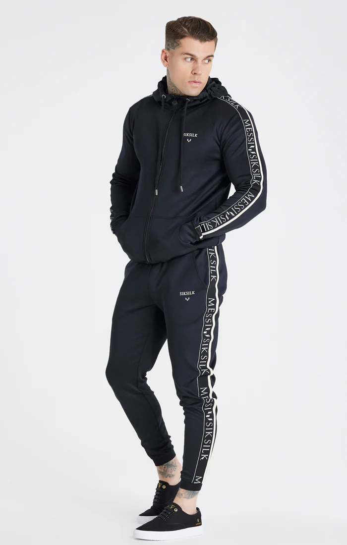 Messi x SikSilk Black Taped Pant - Image 5