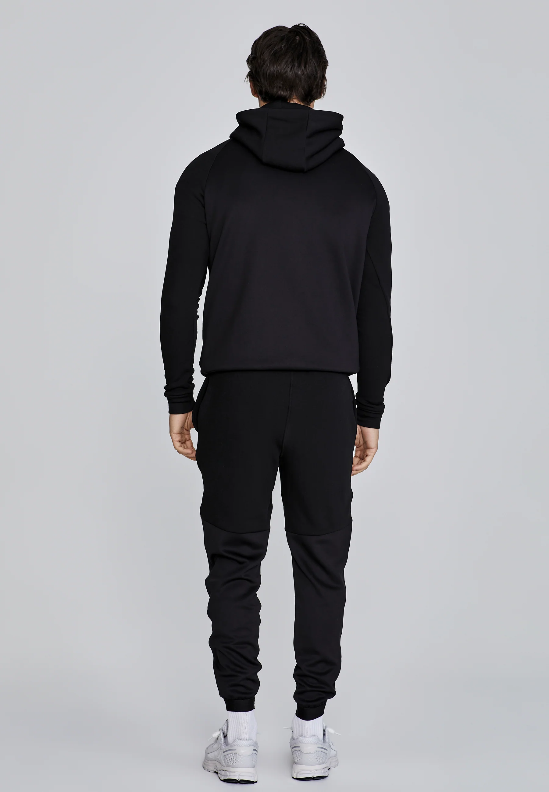 Black Muscle Fit Joggers - Image 5