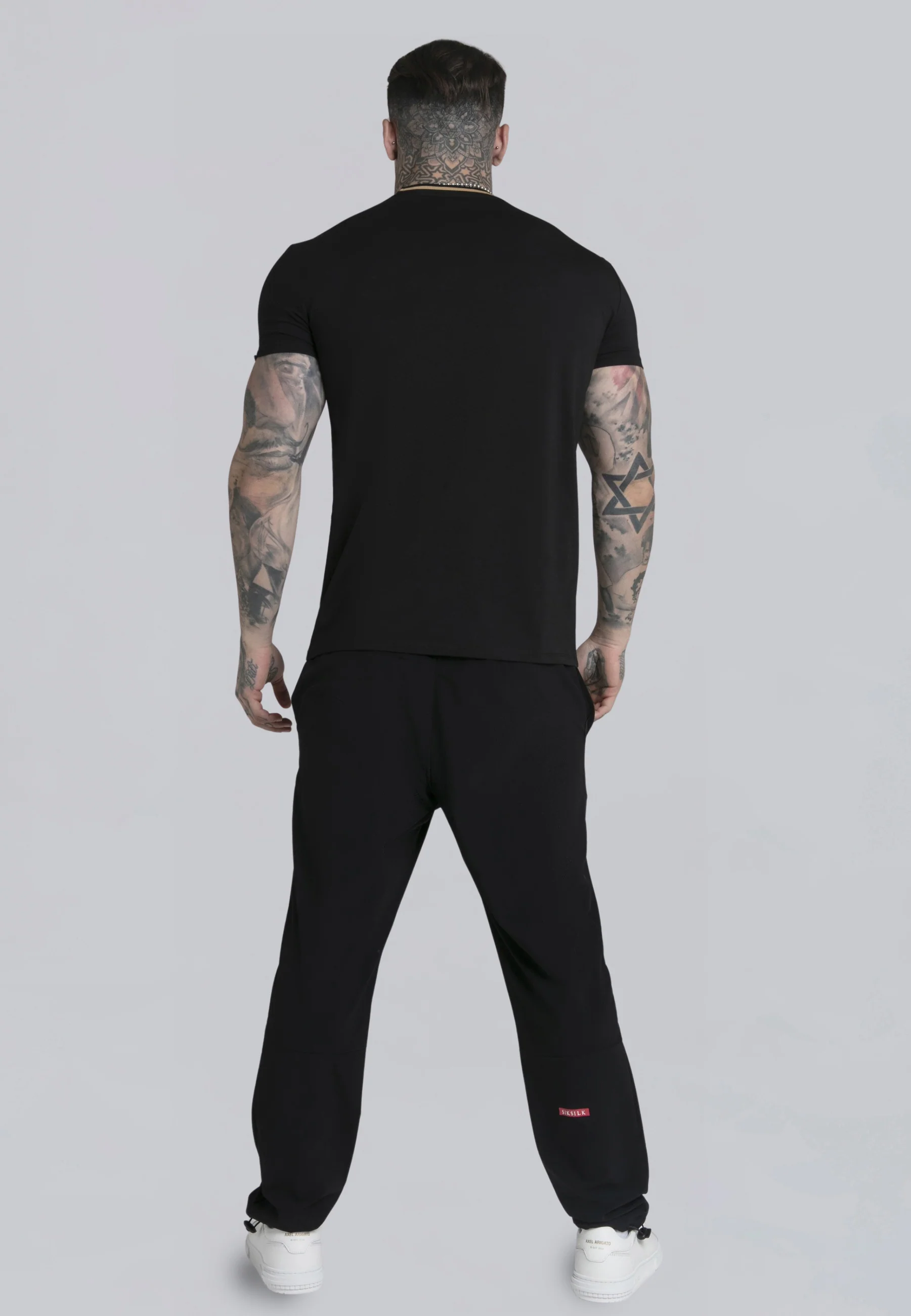 Black Muscle Fit T-Shirt - Image 5