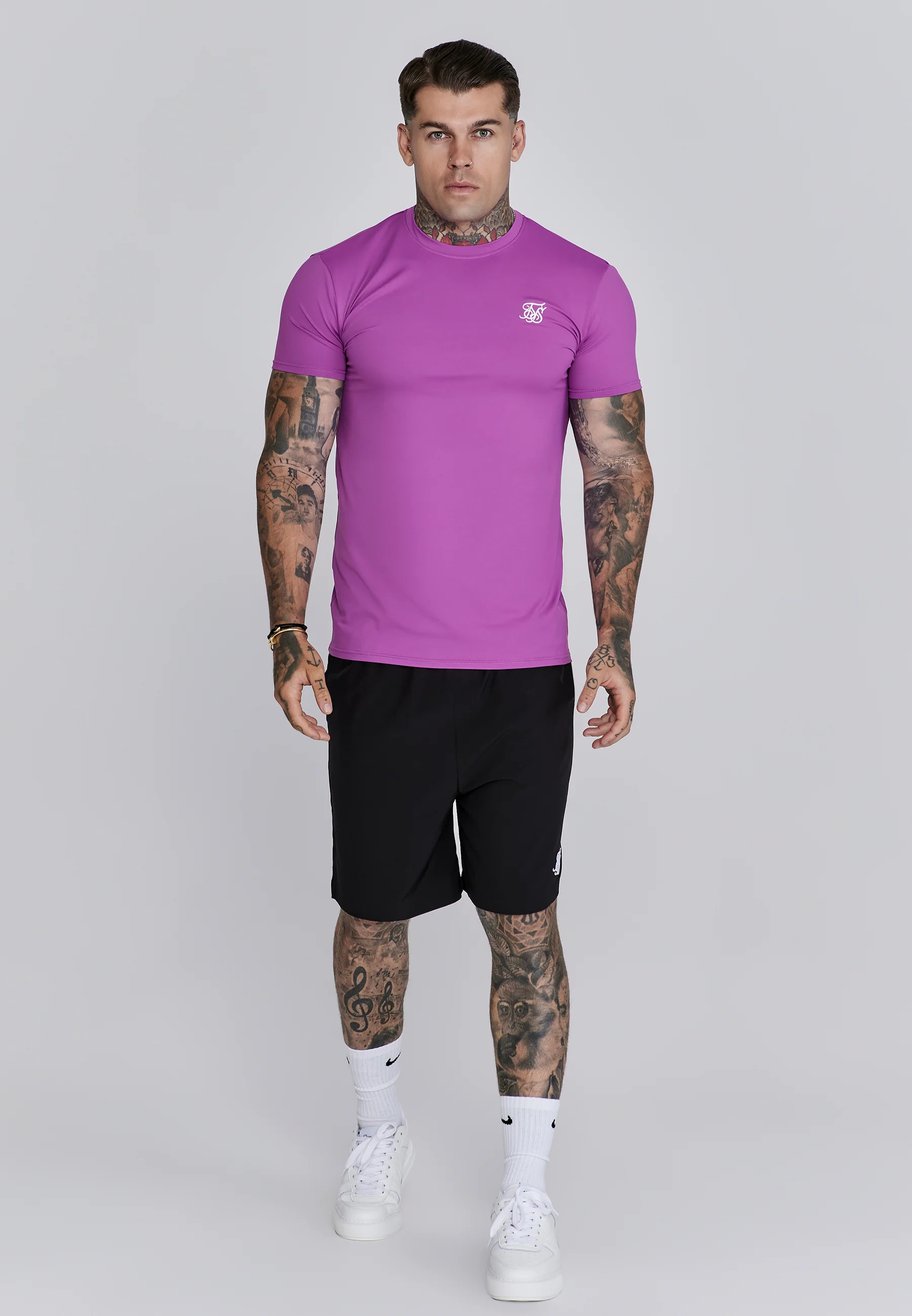 Pink Muscle Fit T-Shirt - Image 3
