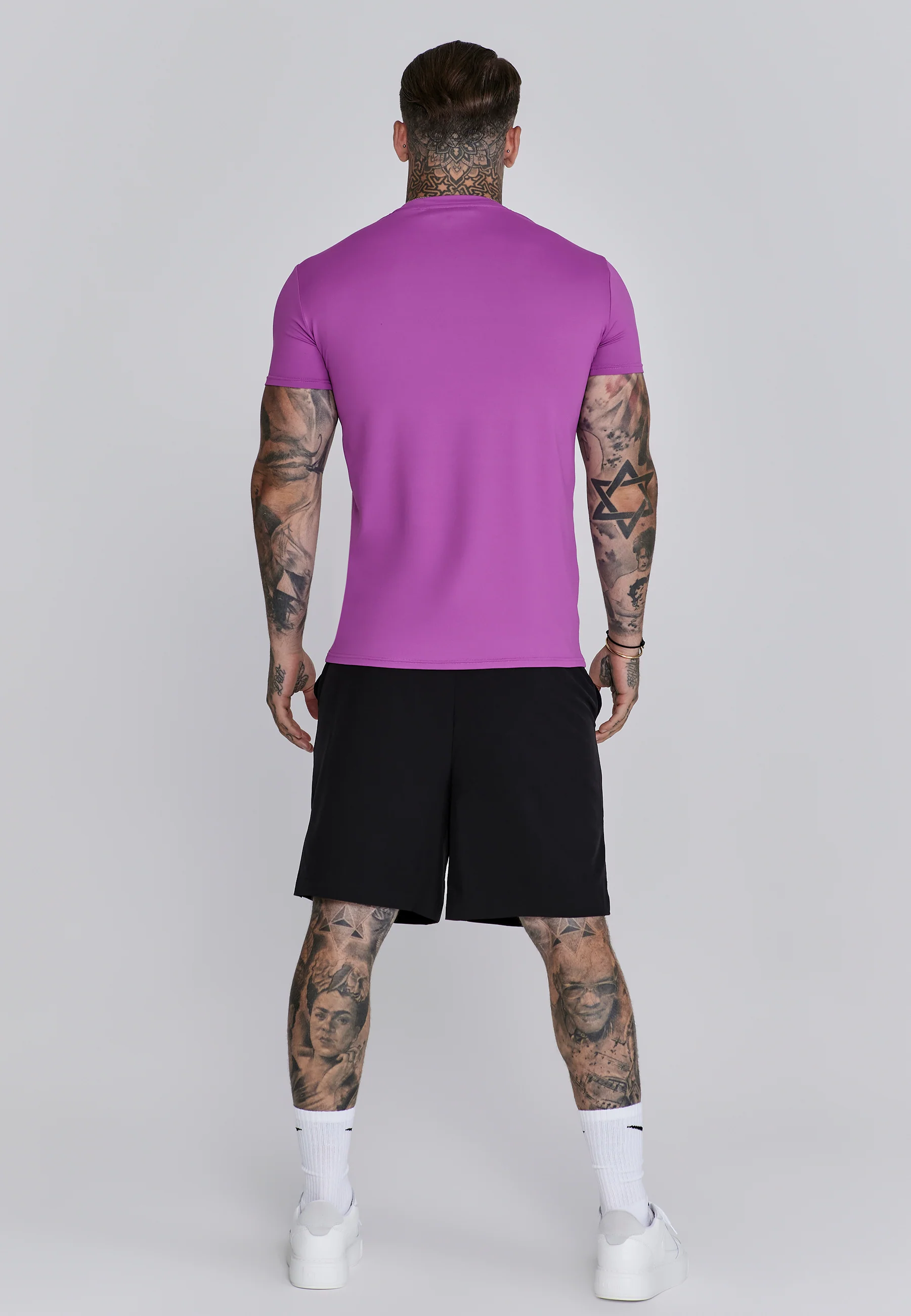 Pink Muscle Fit T-Shirt - Image 5