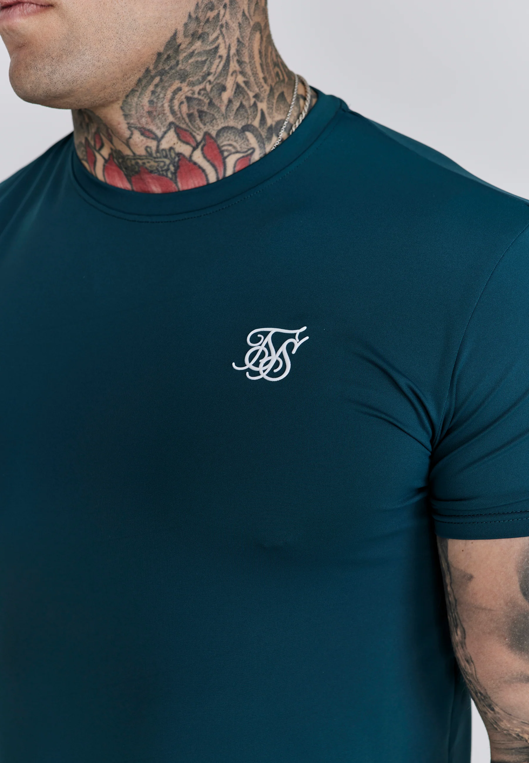 Green Muscle Fit T-Shirt - Image 2