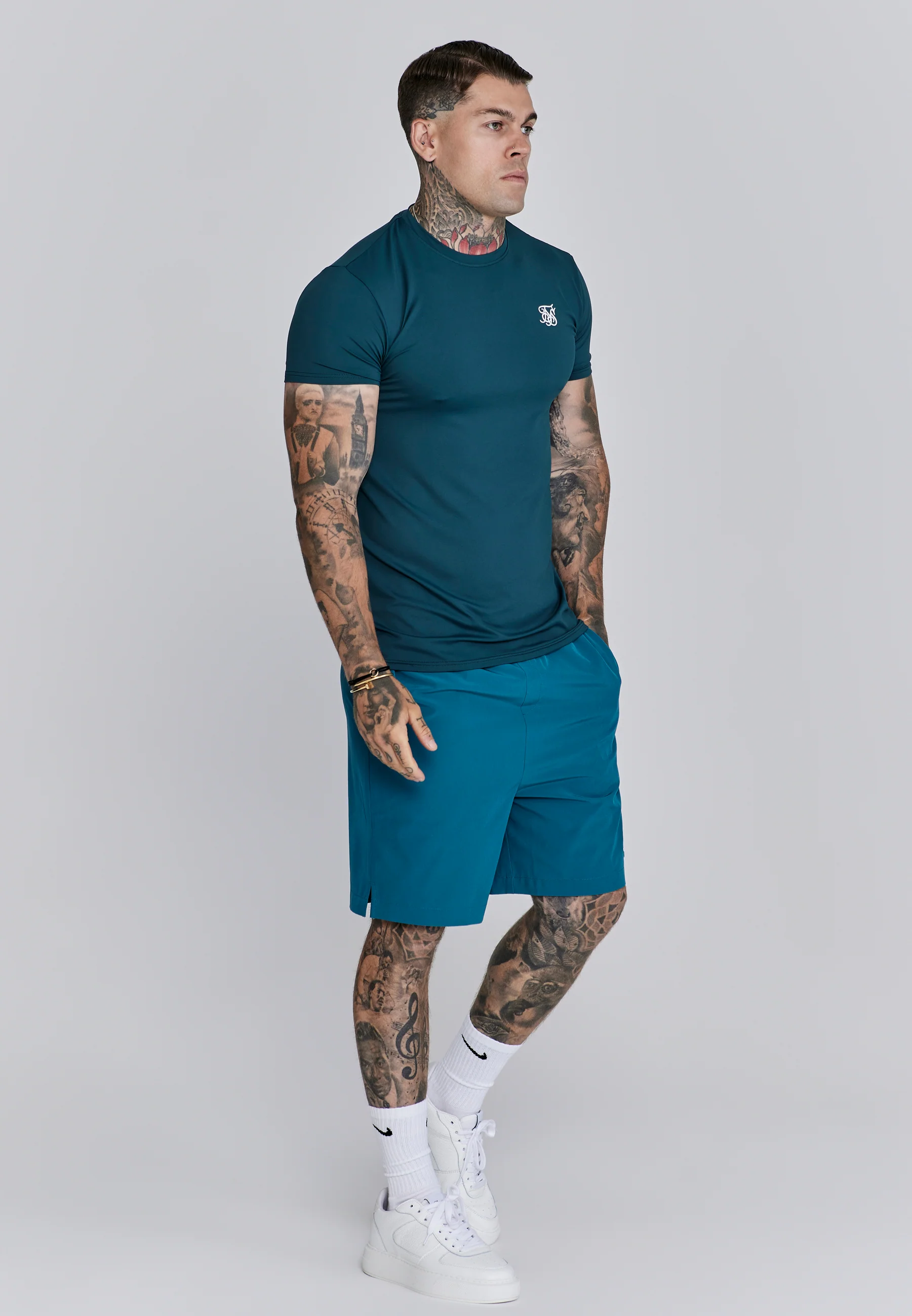 Green Muscle Fit T-Shirt - Image 4