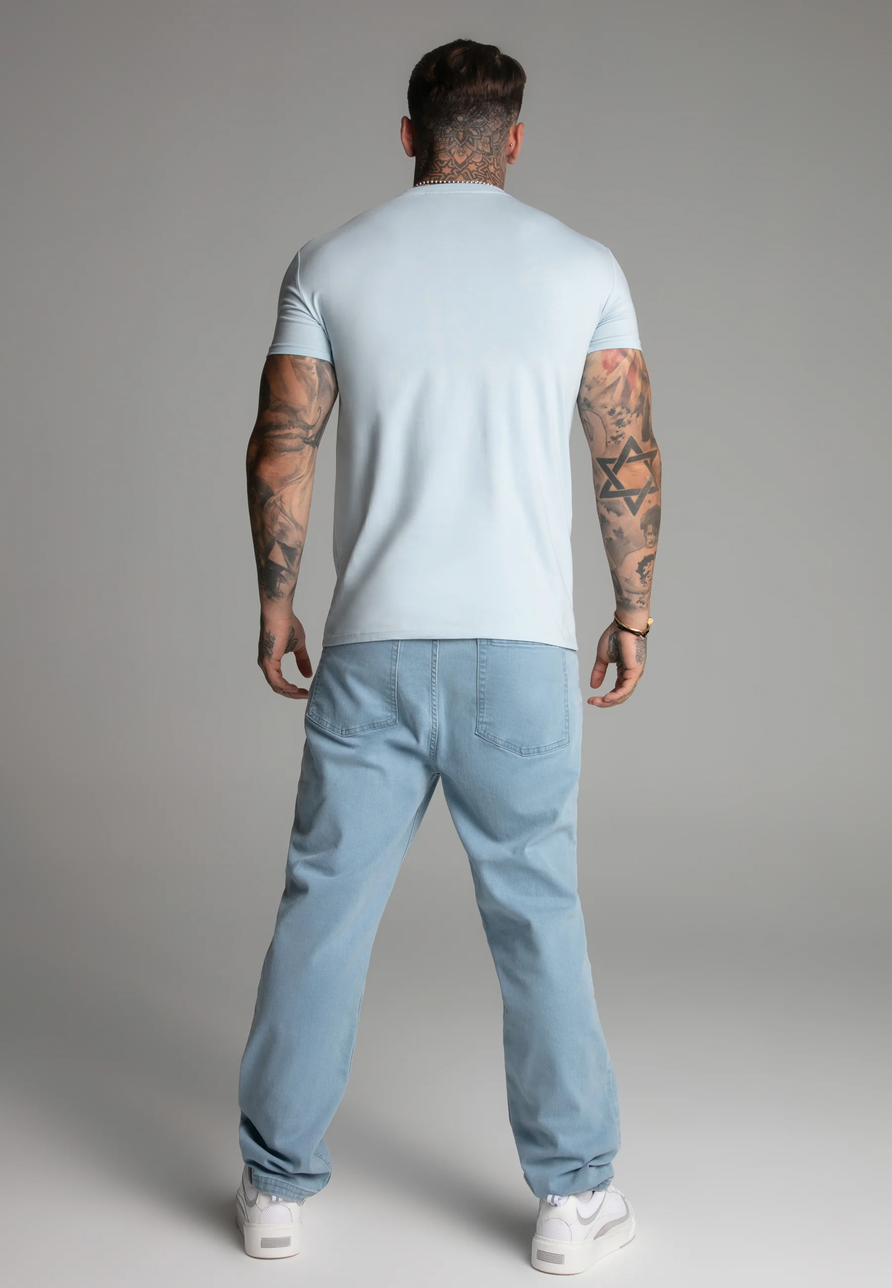 Blue Muscle Fit T-Shirt - Image 5