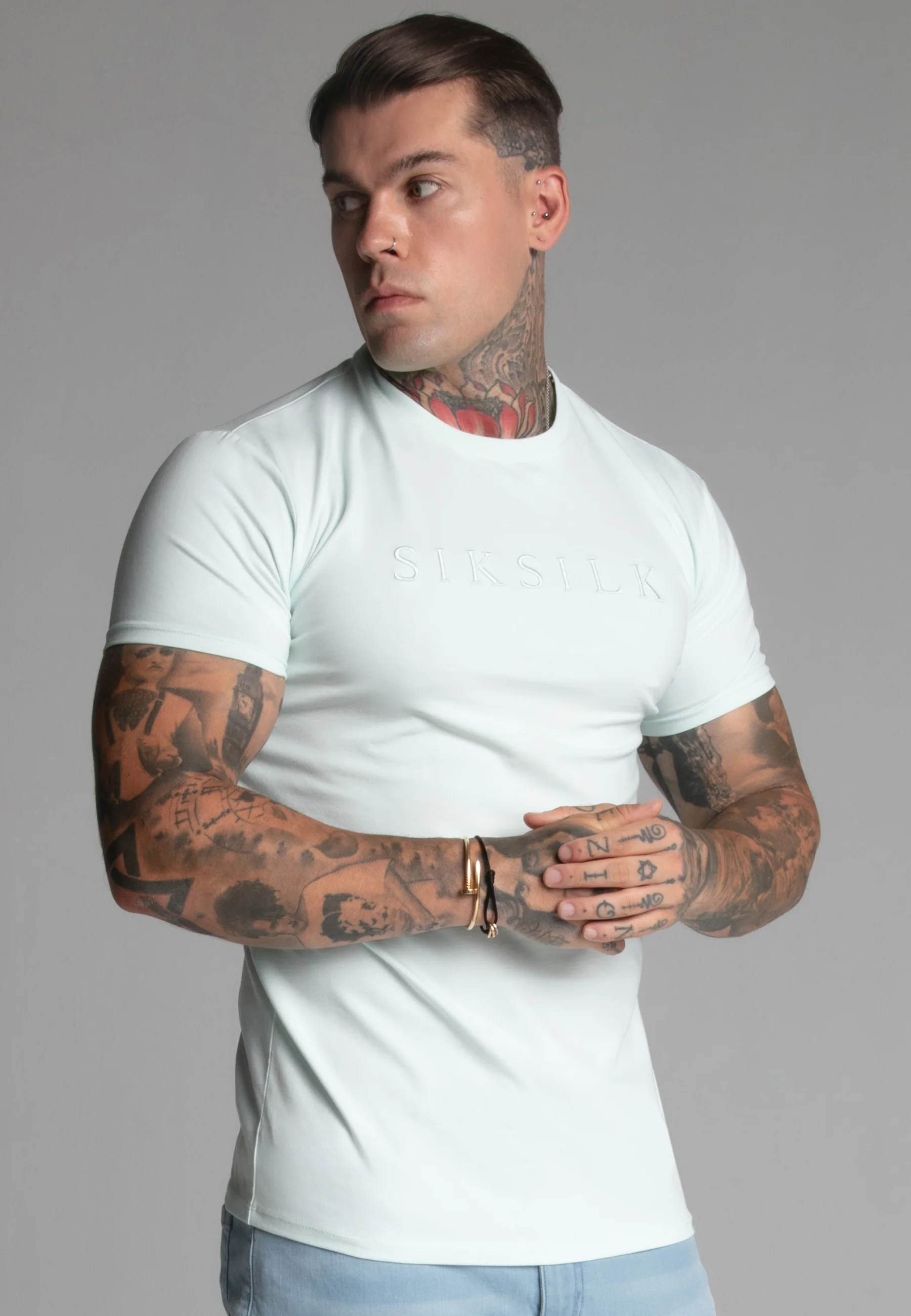 Green Muscle Fit T-Shirt