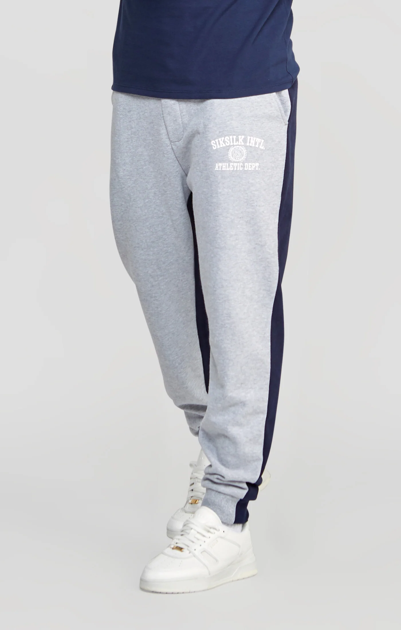 Navy Contrast Jogger