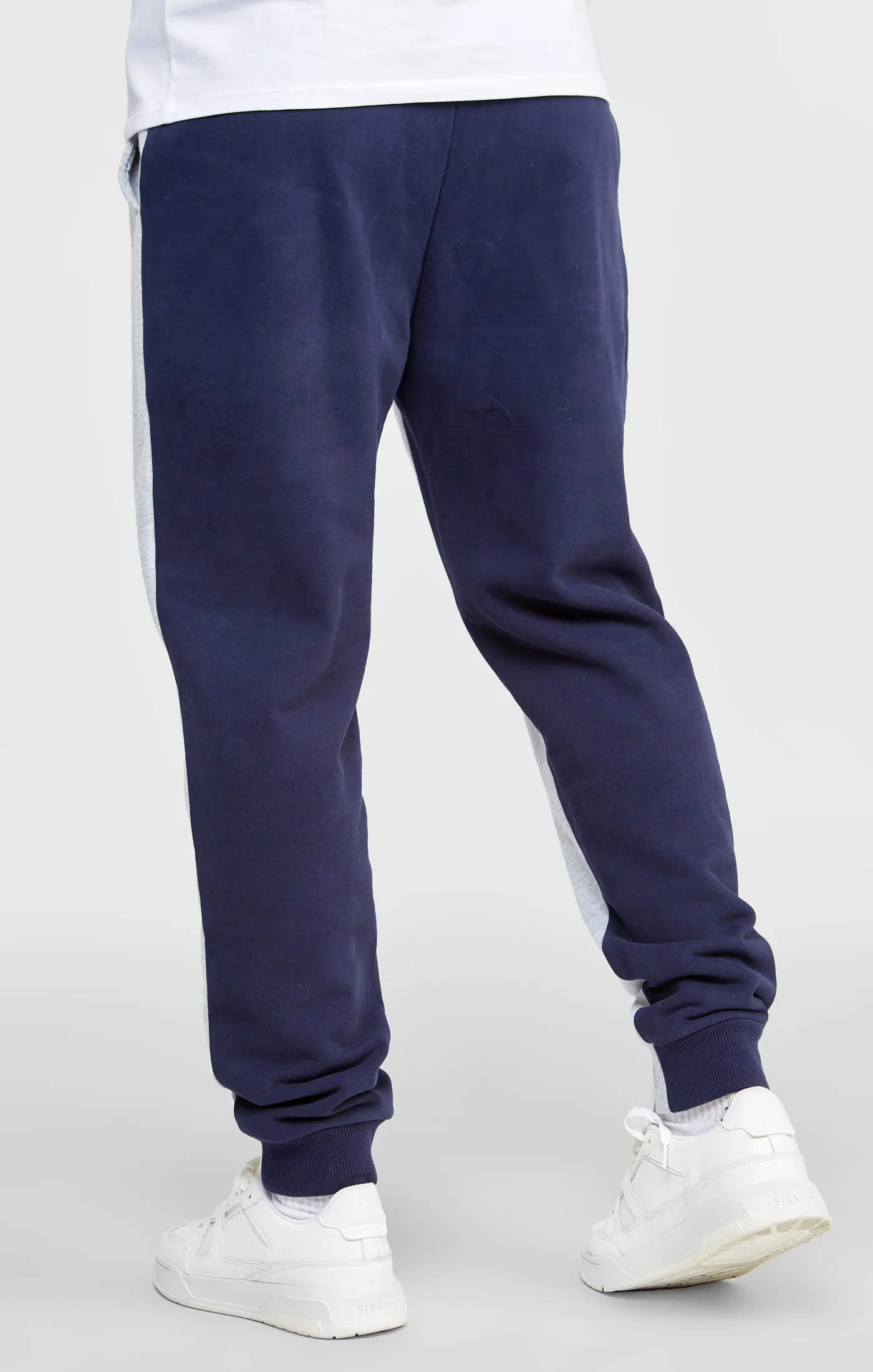 Navy Contrast Jogger - Image 4