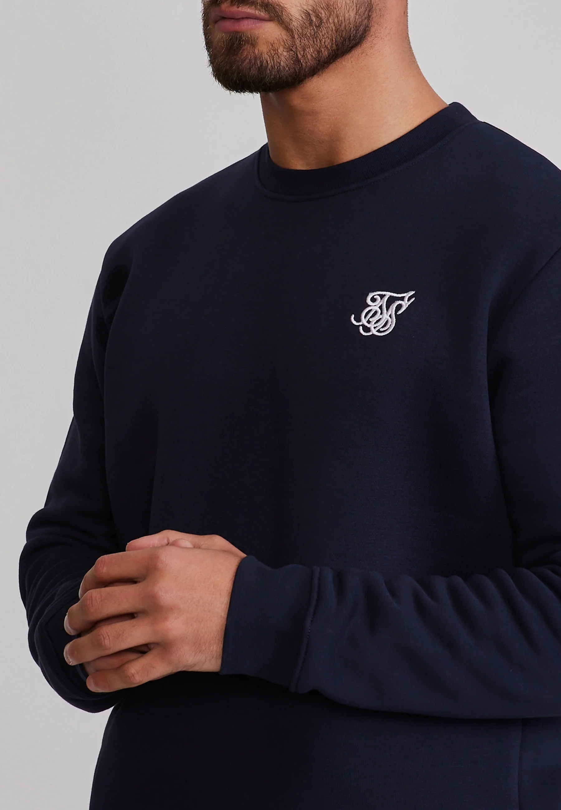 Navy Essentials Sweater - Image 2