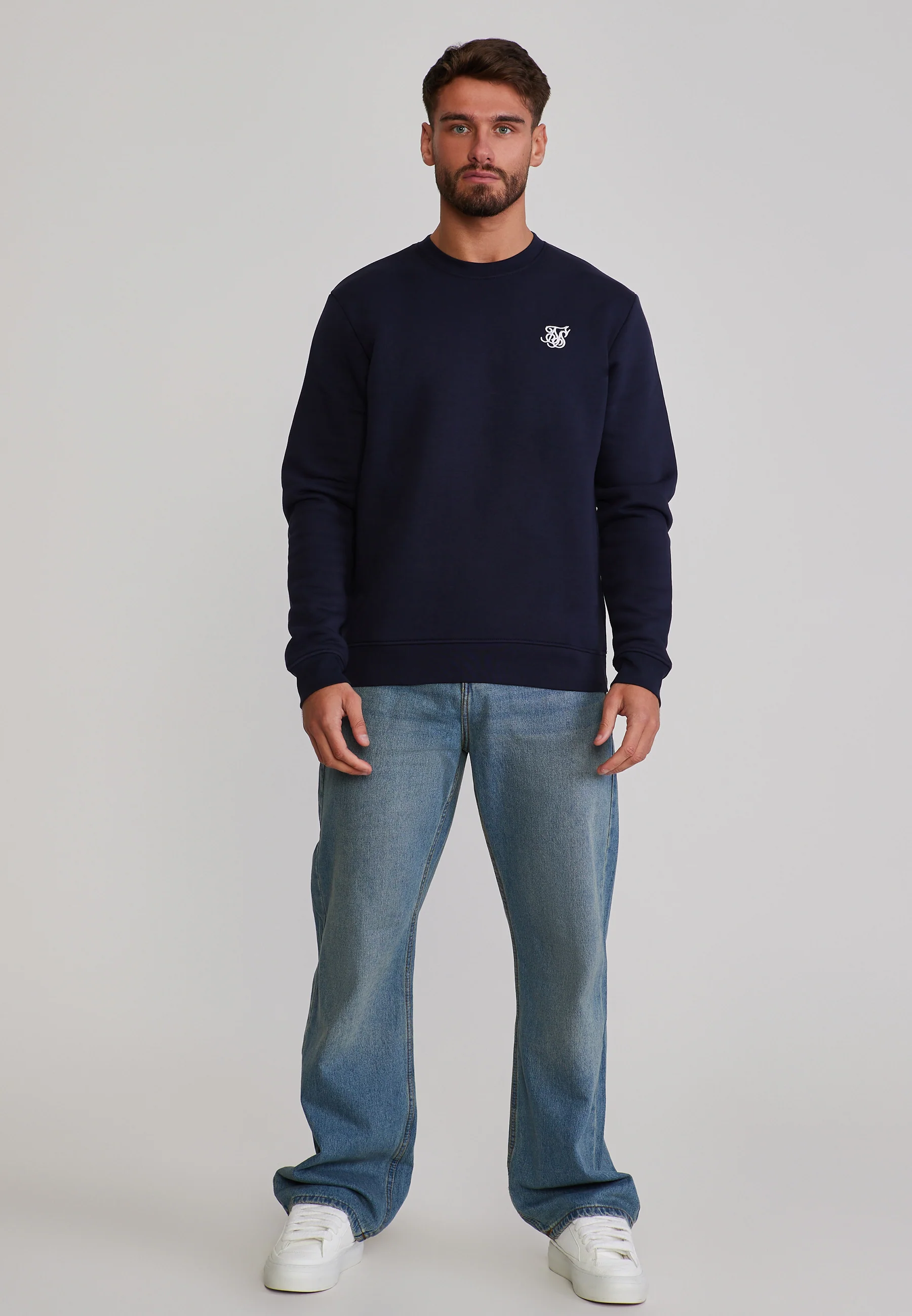 Navy Essentials Sweater - Image 3