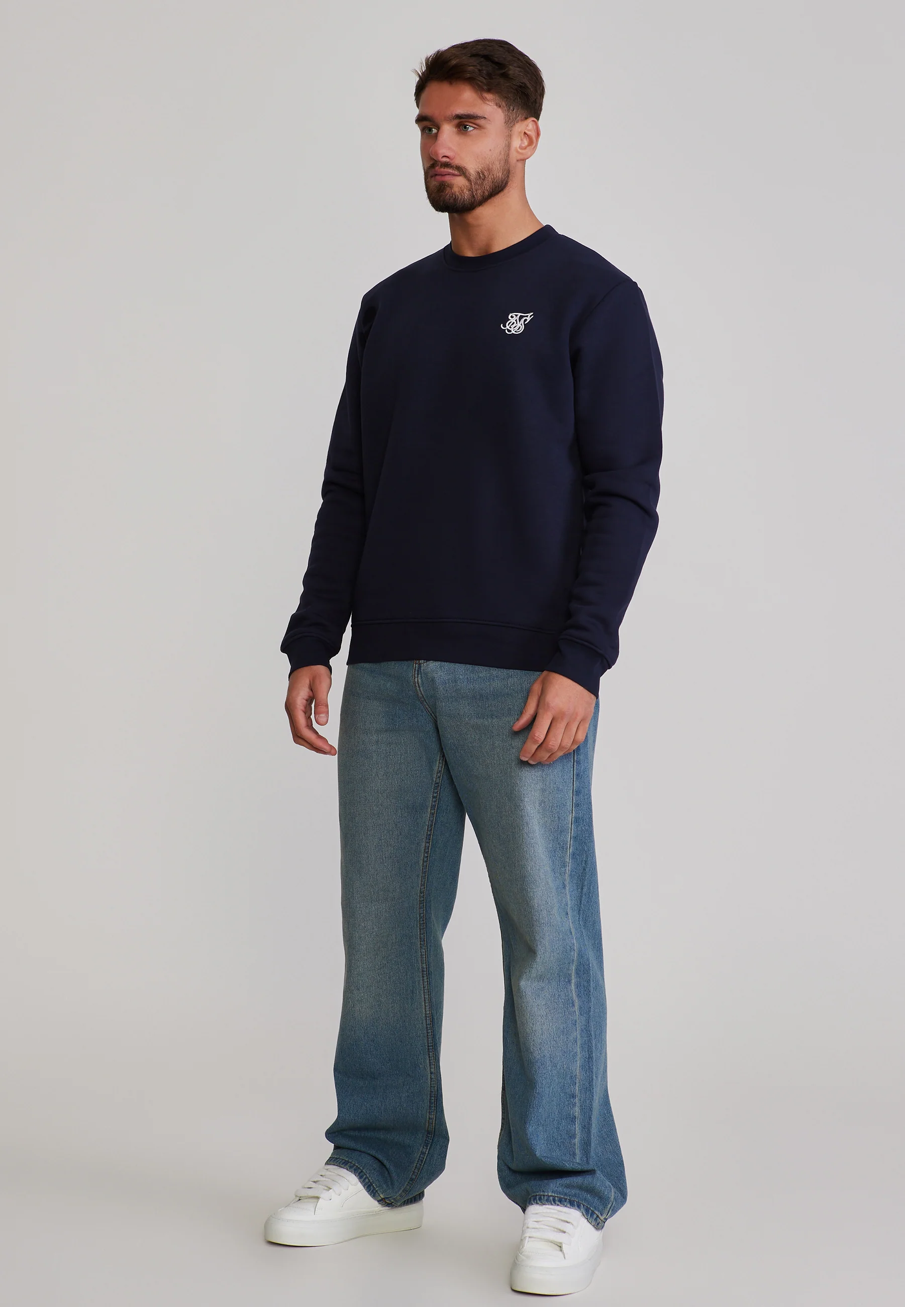 Navy Essentials Sweater - Image 4
