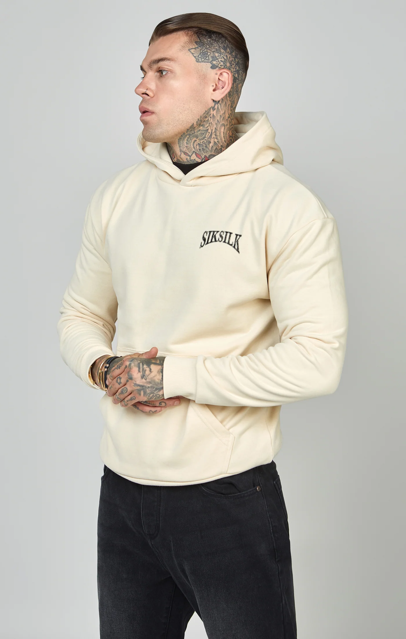 Oversized Crest Logo Hoodie - Image 4