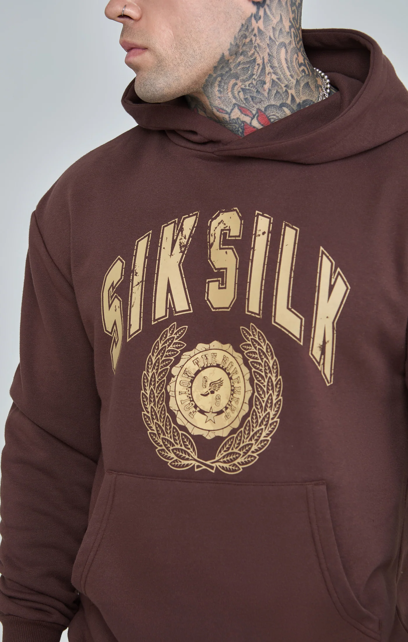 Oversized Varsity Logo Hoodie - Image 3
