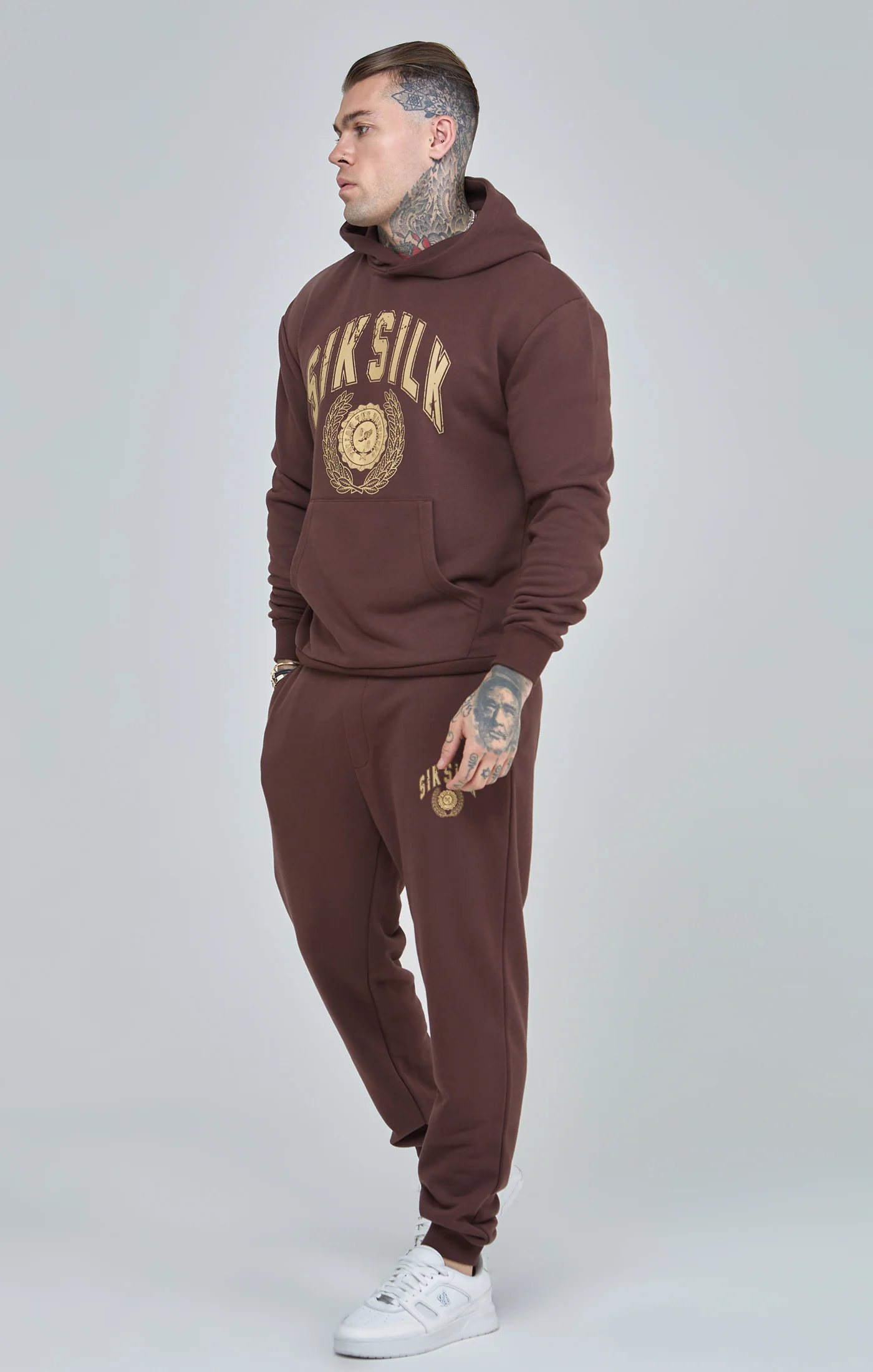Oversized Varsity Logo Hoodie - Image 4