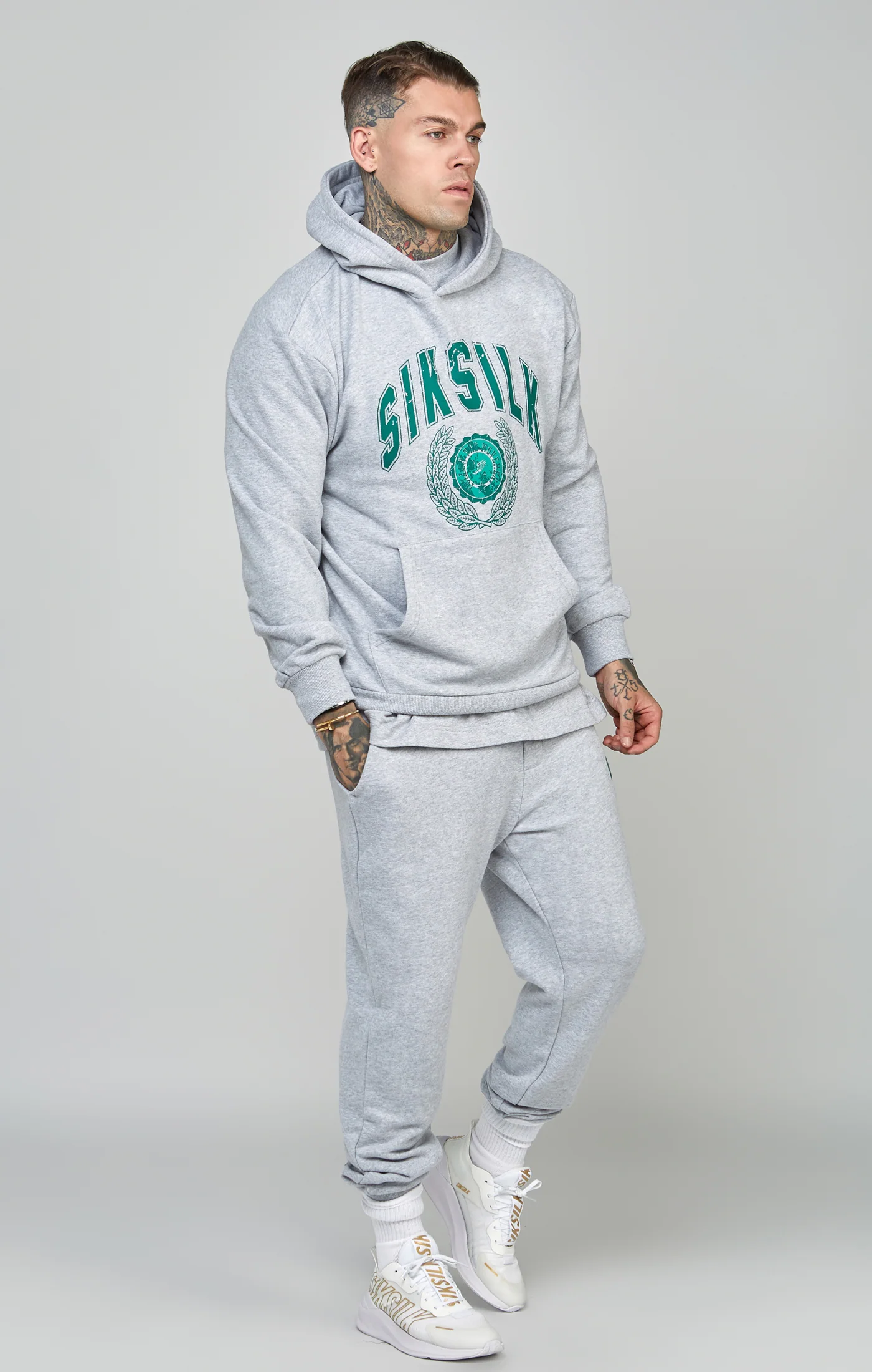 Oversized Varsity Logo Hoodie - Image 2