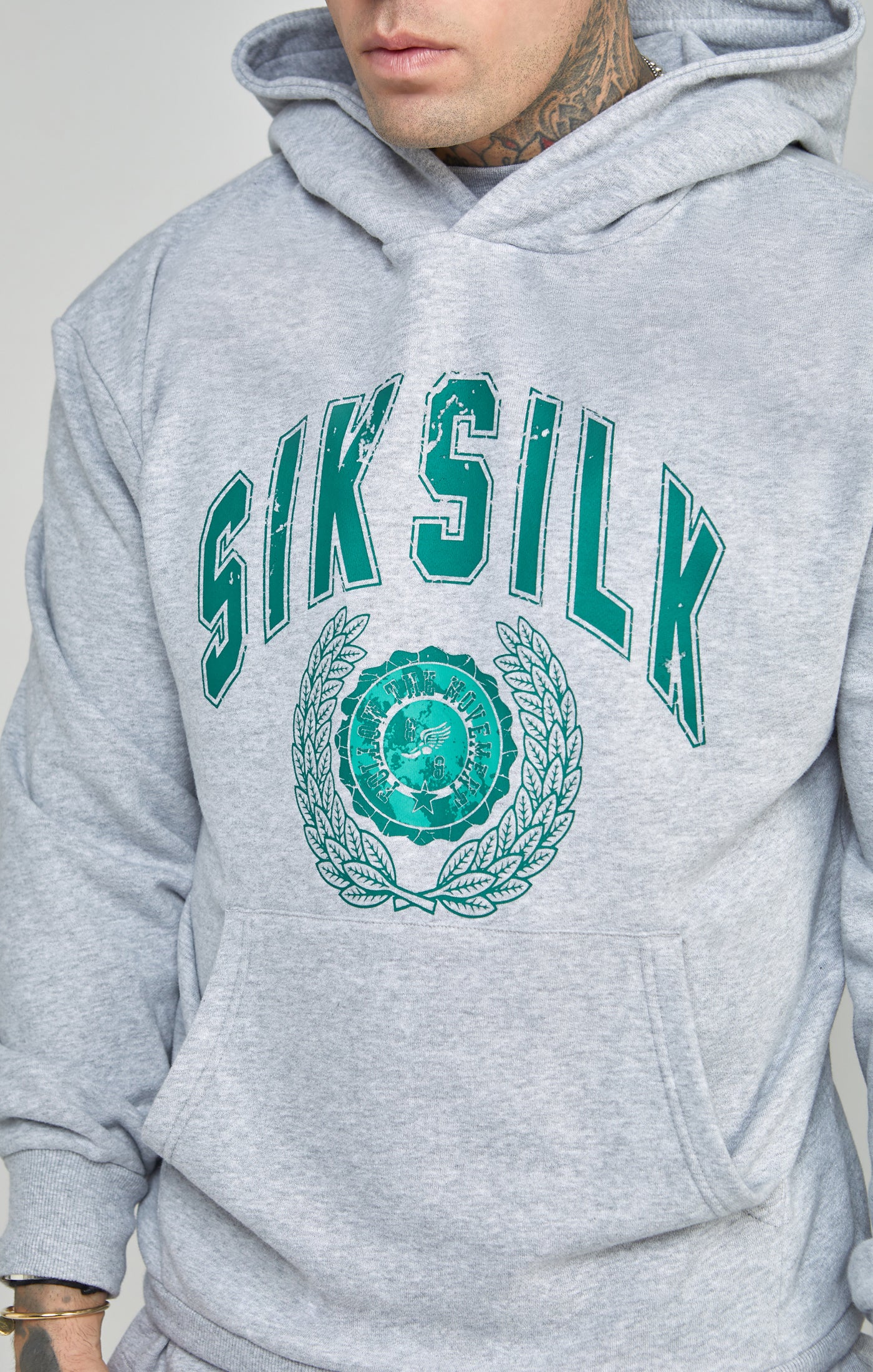 Oversized Varsity Logo Hoodie - Image 3