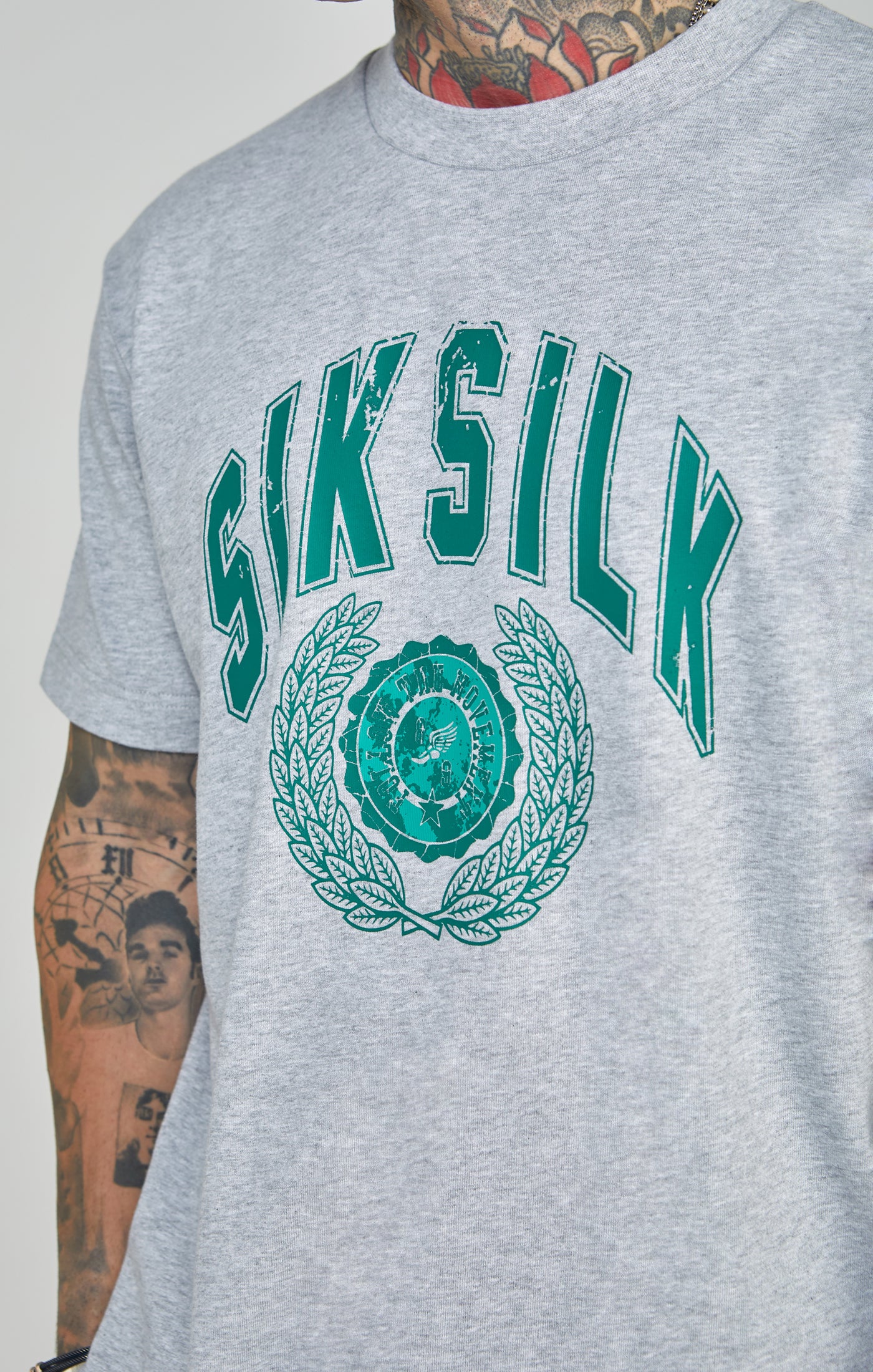 Oversized Varsity Logo T-Shirt - Image 2