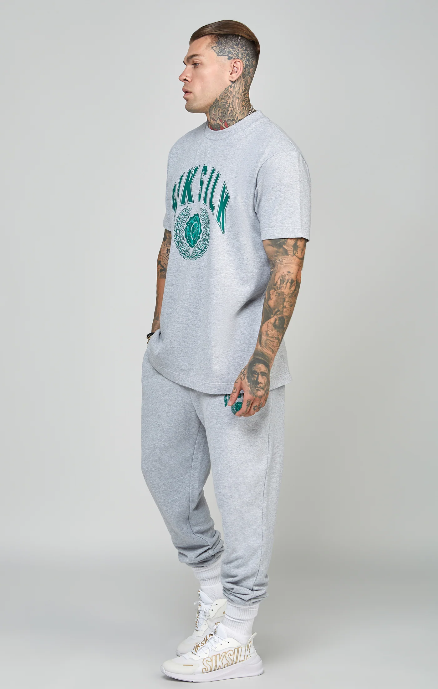 Oversized Varsity Logo T-Shirt - Image 3