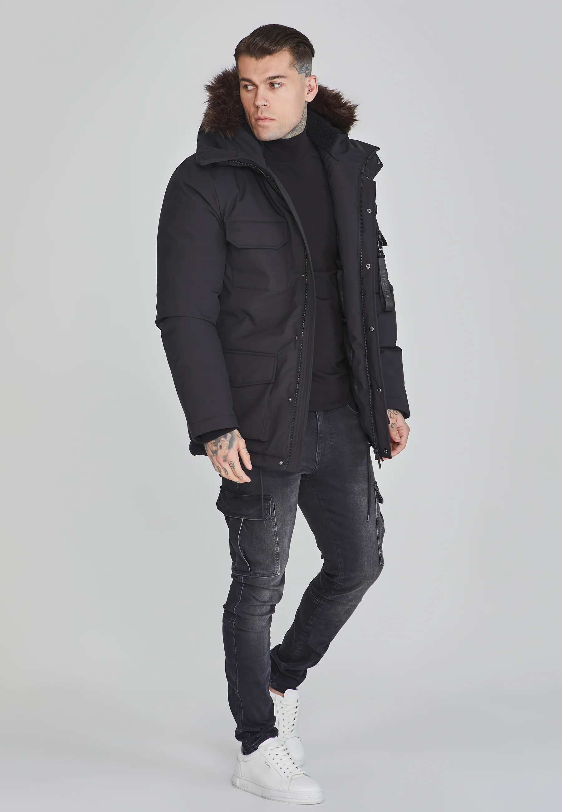 Black Parka - Image 4