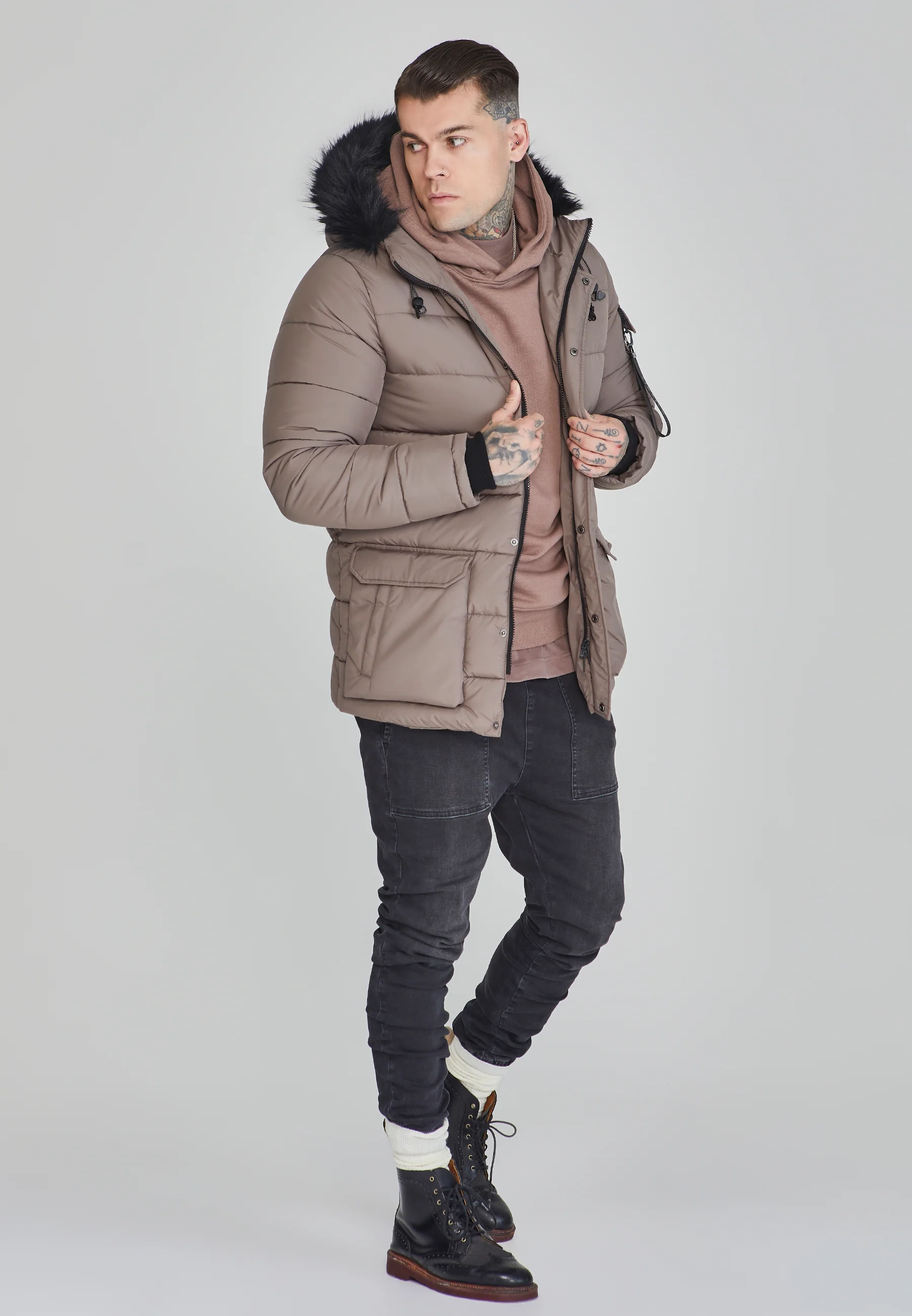 Beige Parka - Image 2