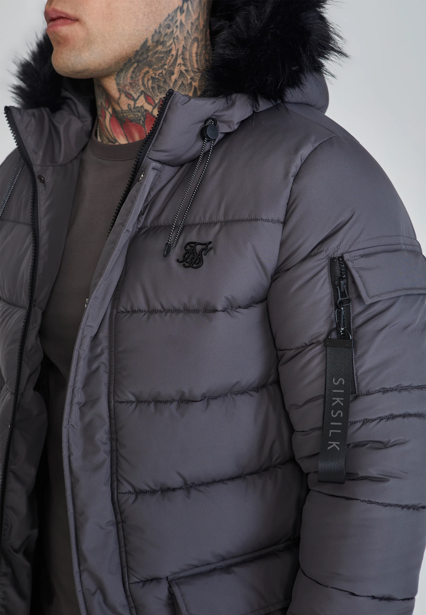 Grey Parka - Image 3