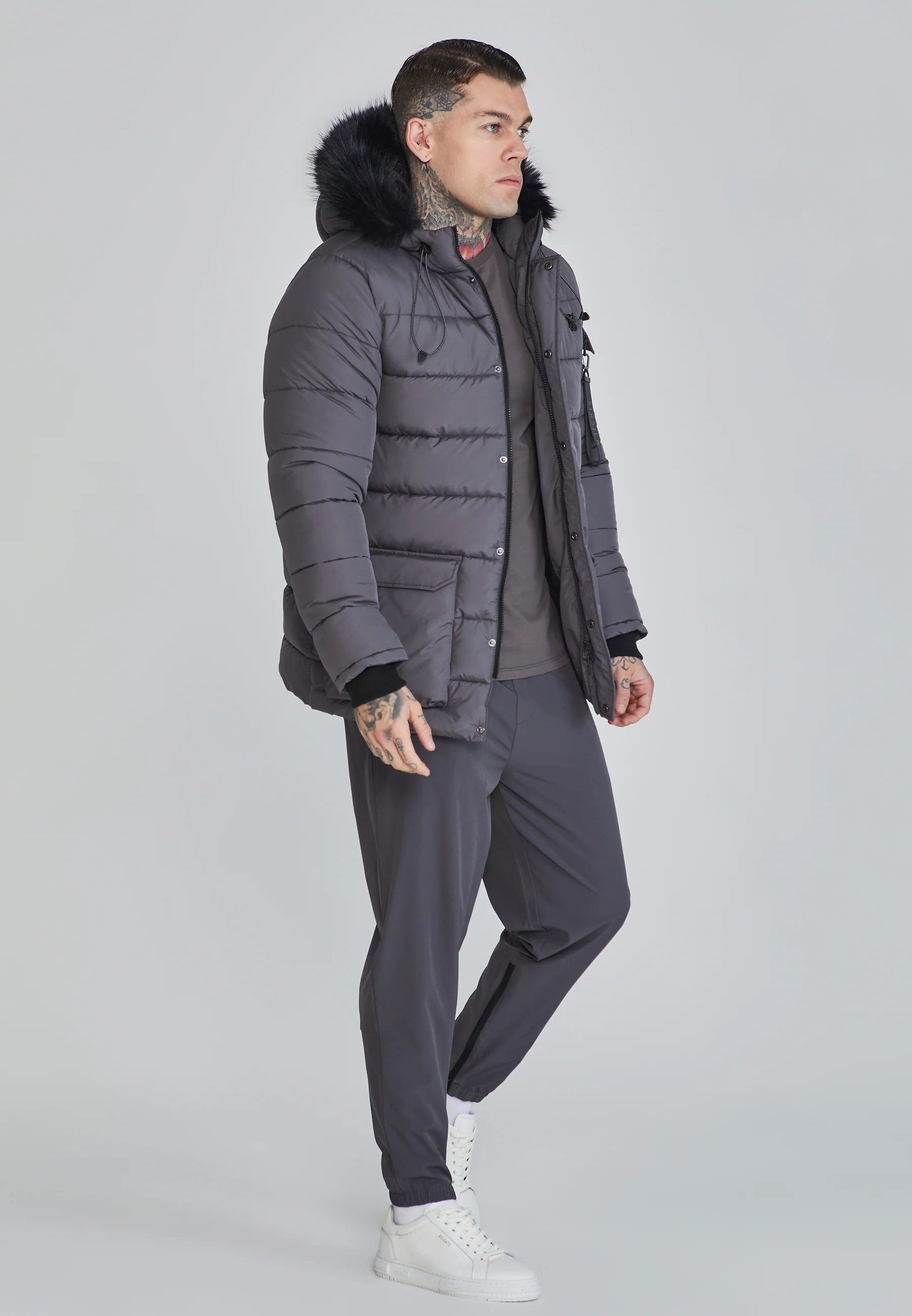 Grey Parka - Image 4