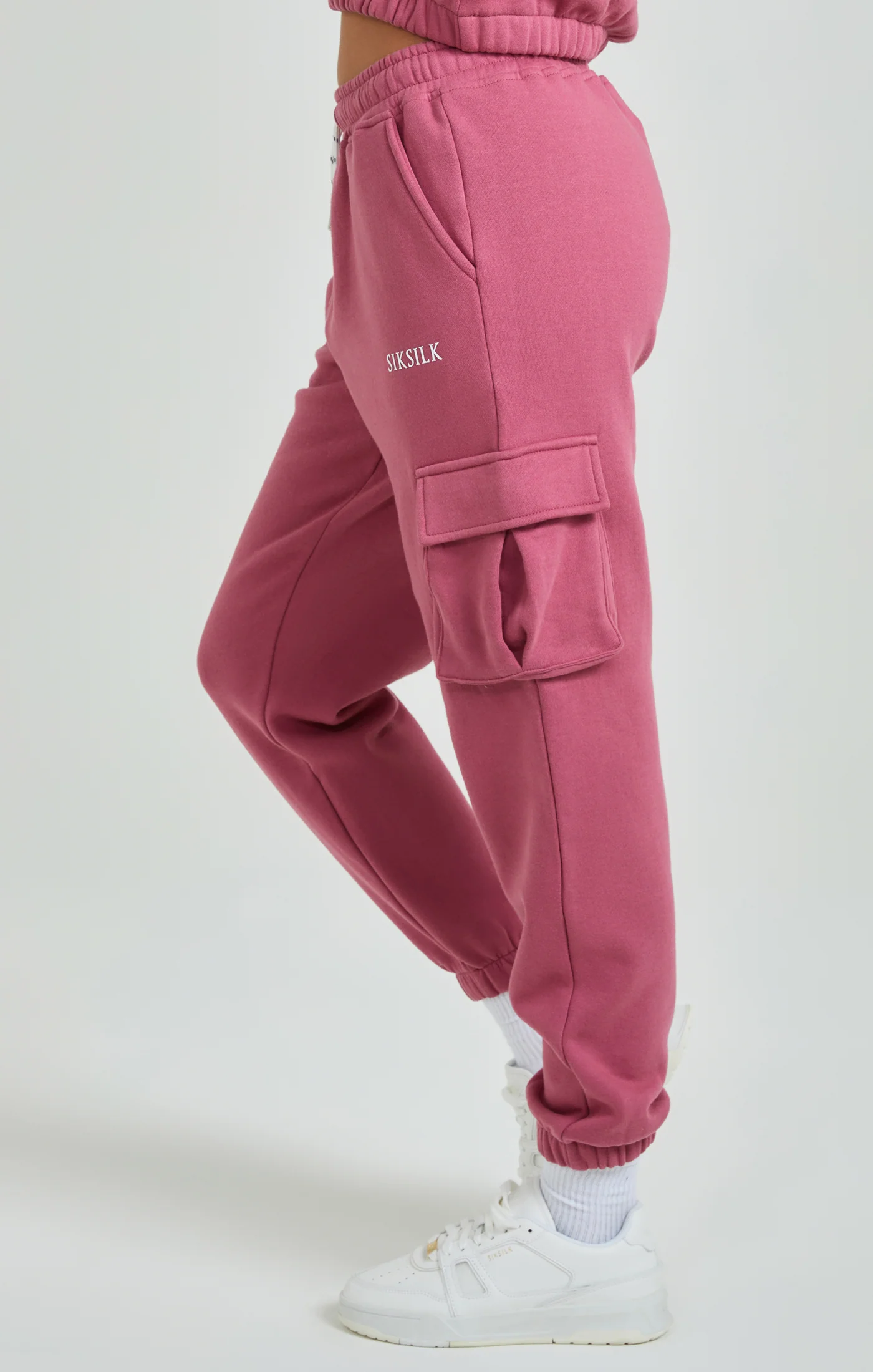 Pink Cargo Pocket Joggers - Image 3
