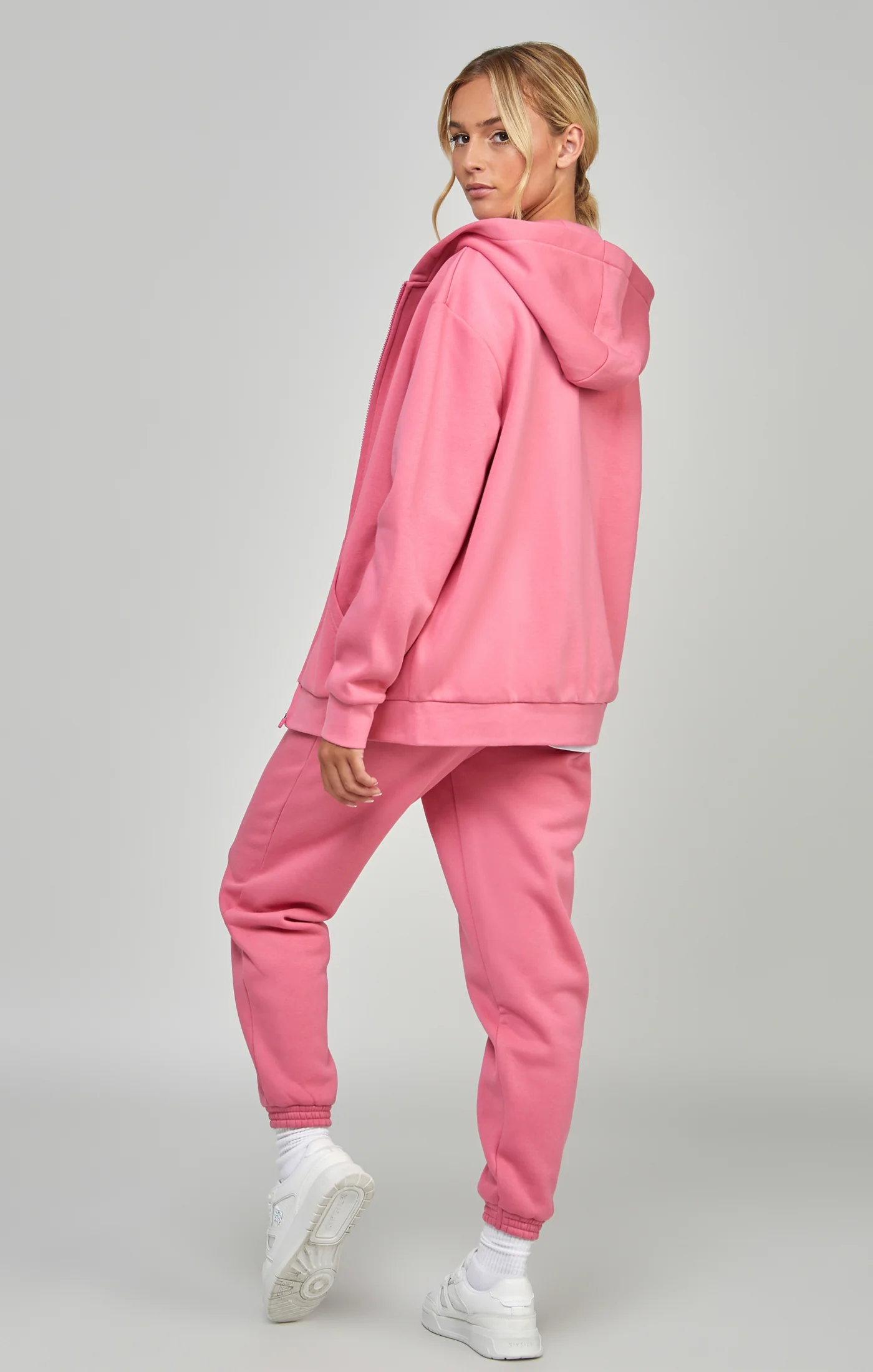 Pink Essential Zip Thru - Image 5