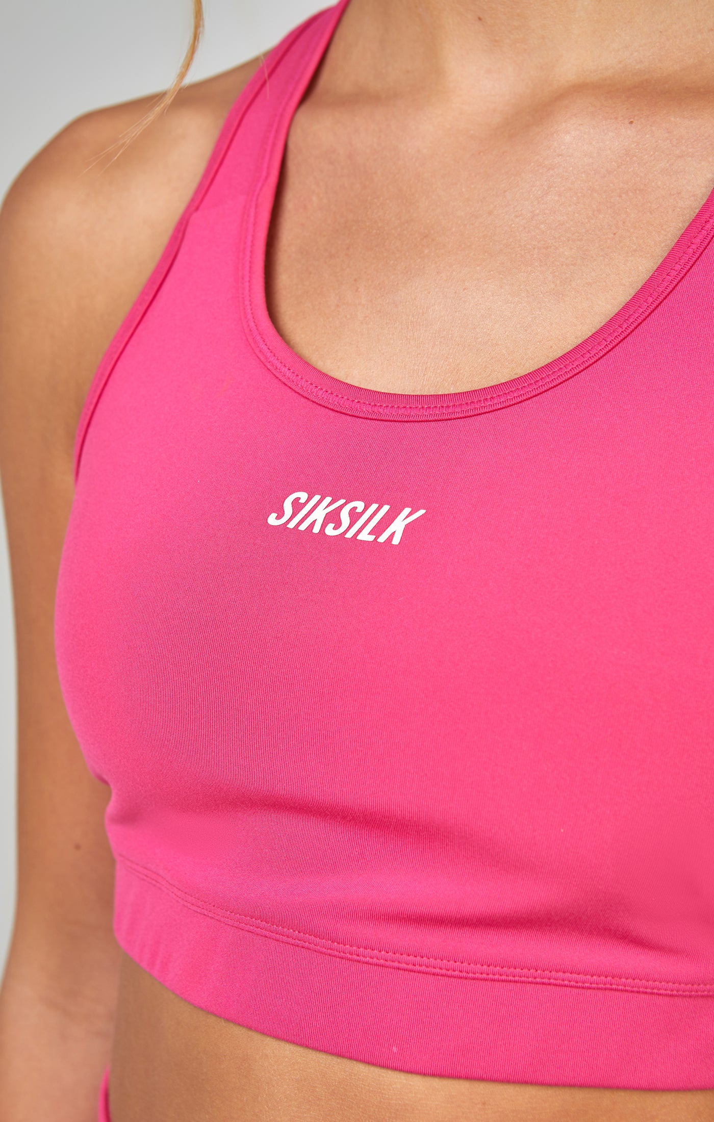 Pink Sports Essential Crop Top - Image 3