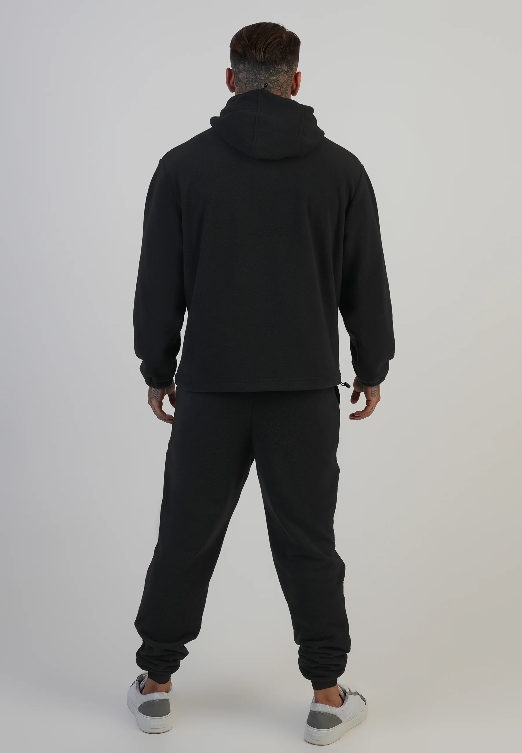 Black Polar Fleece Joggers - Image 5