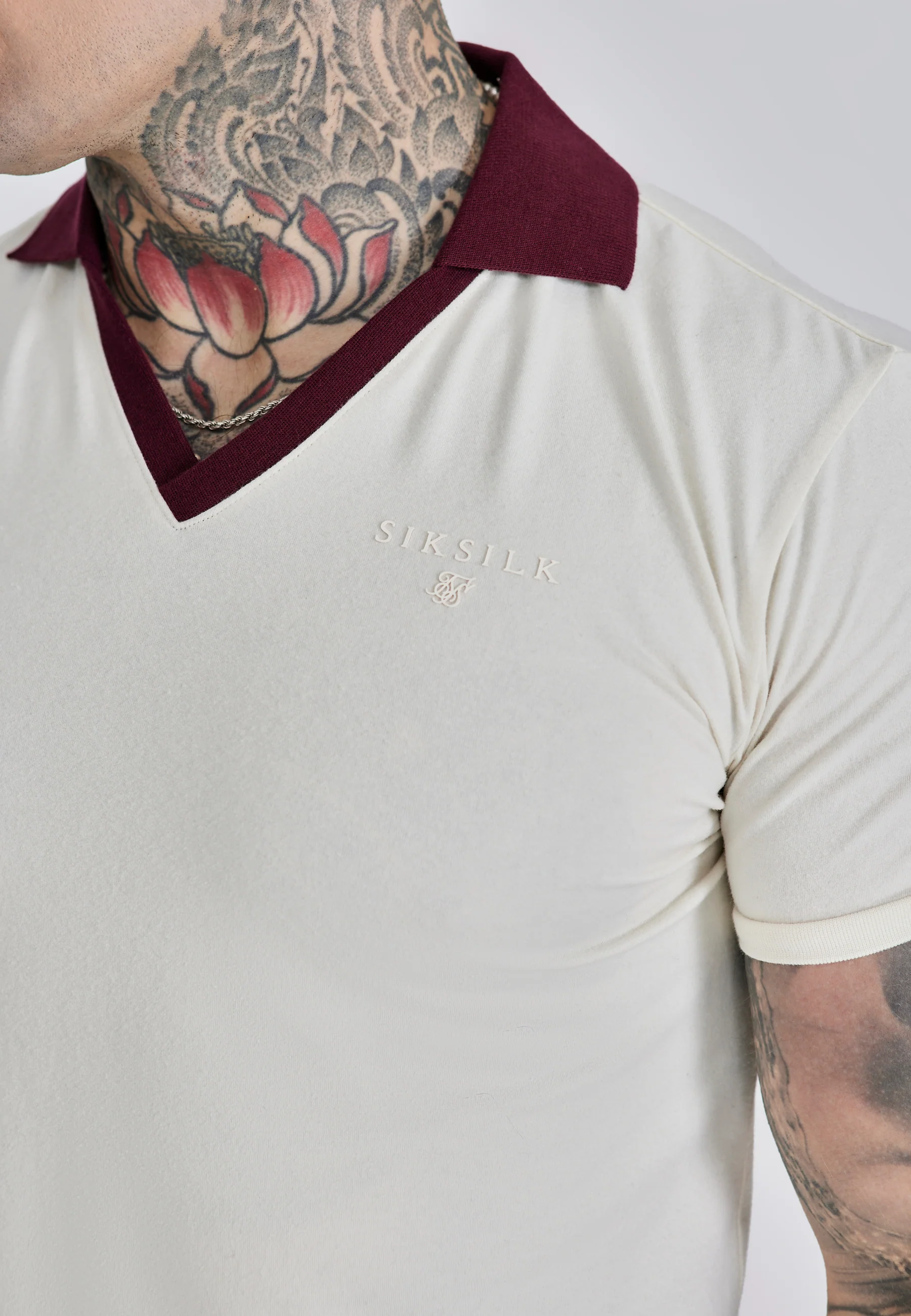 Ecru Polo T-Shirt - Image 2