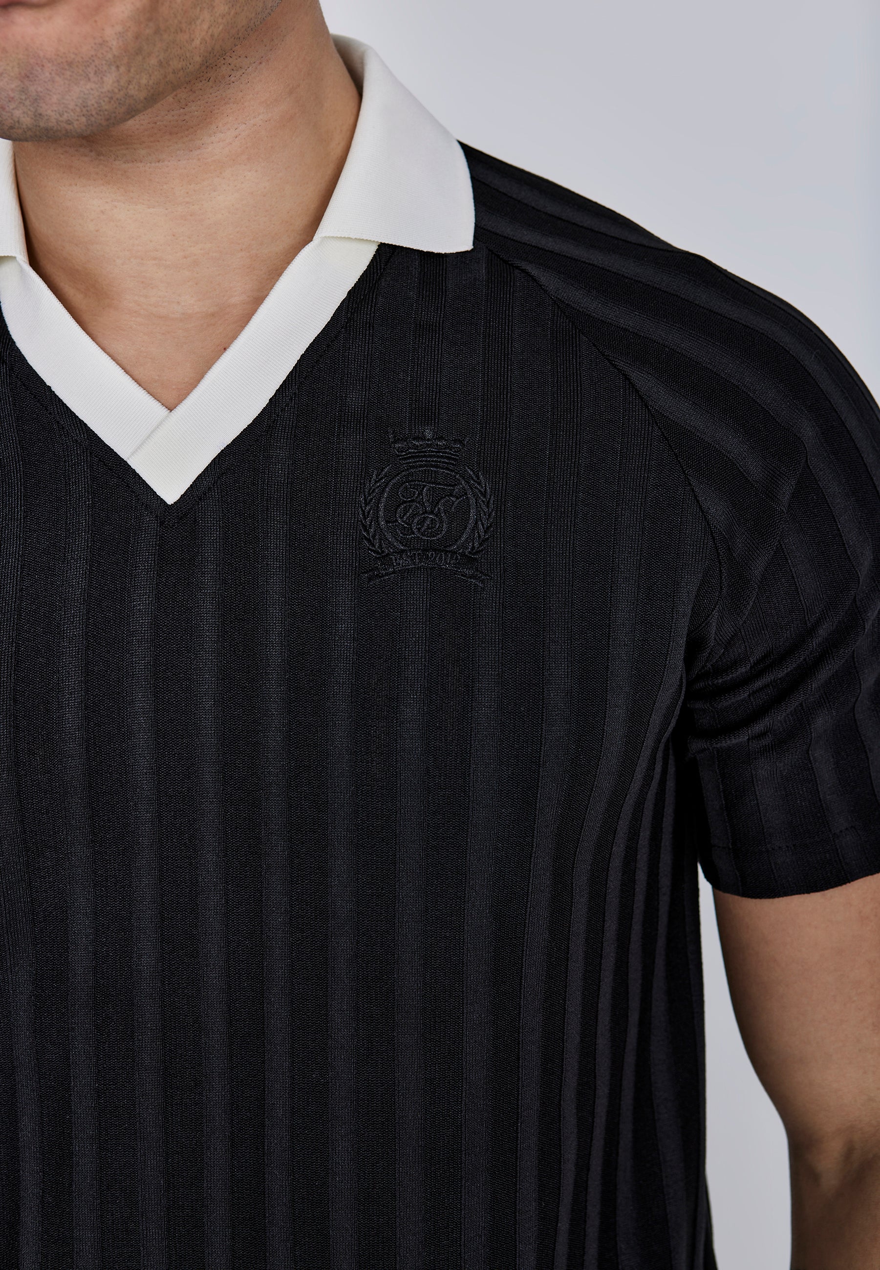 Black Polo T-Shirt - Image 2