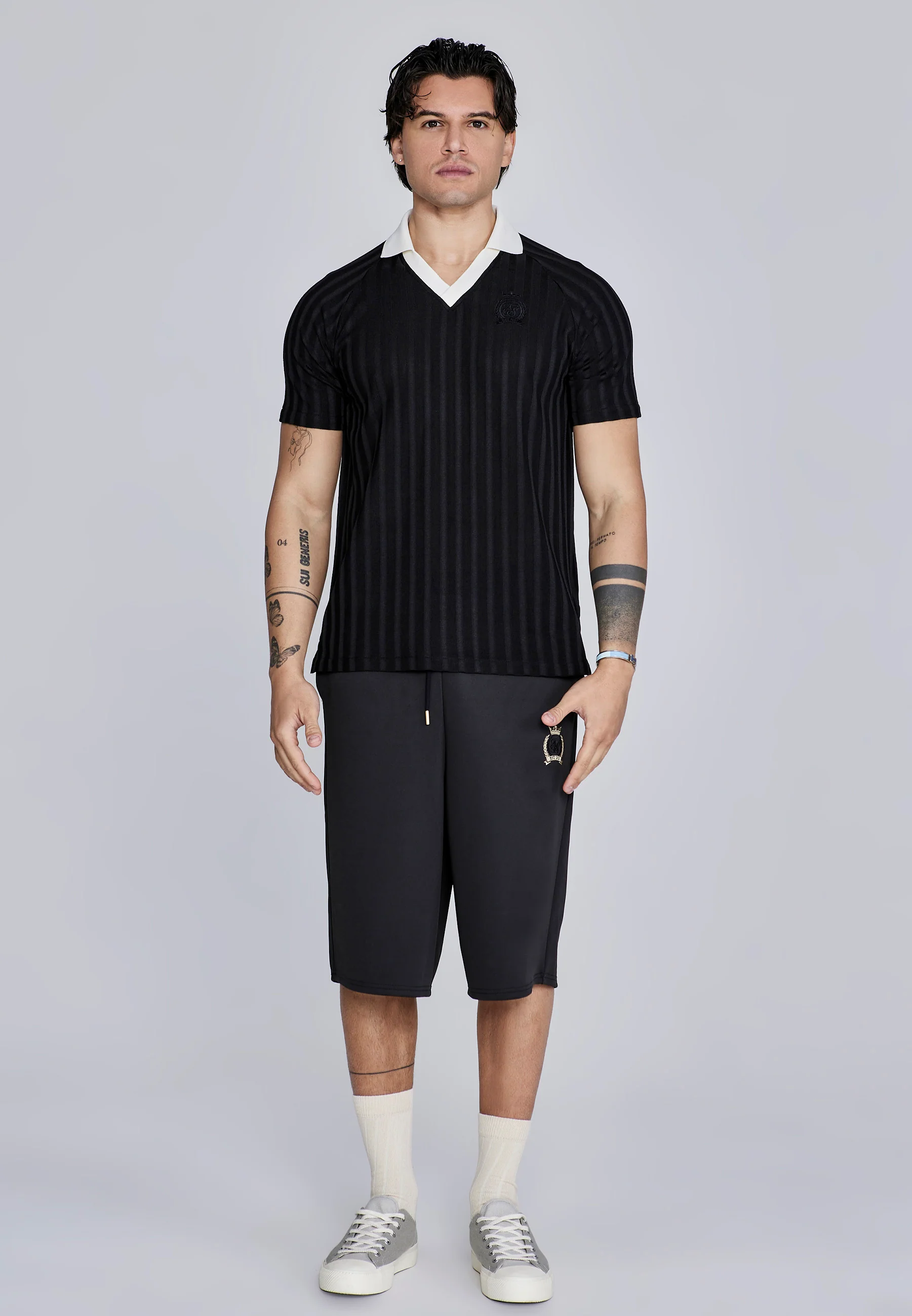 Black Polo T-Shirt - Image 3