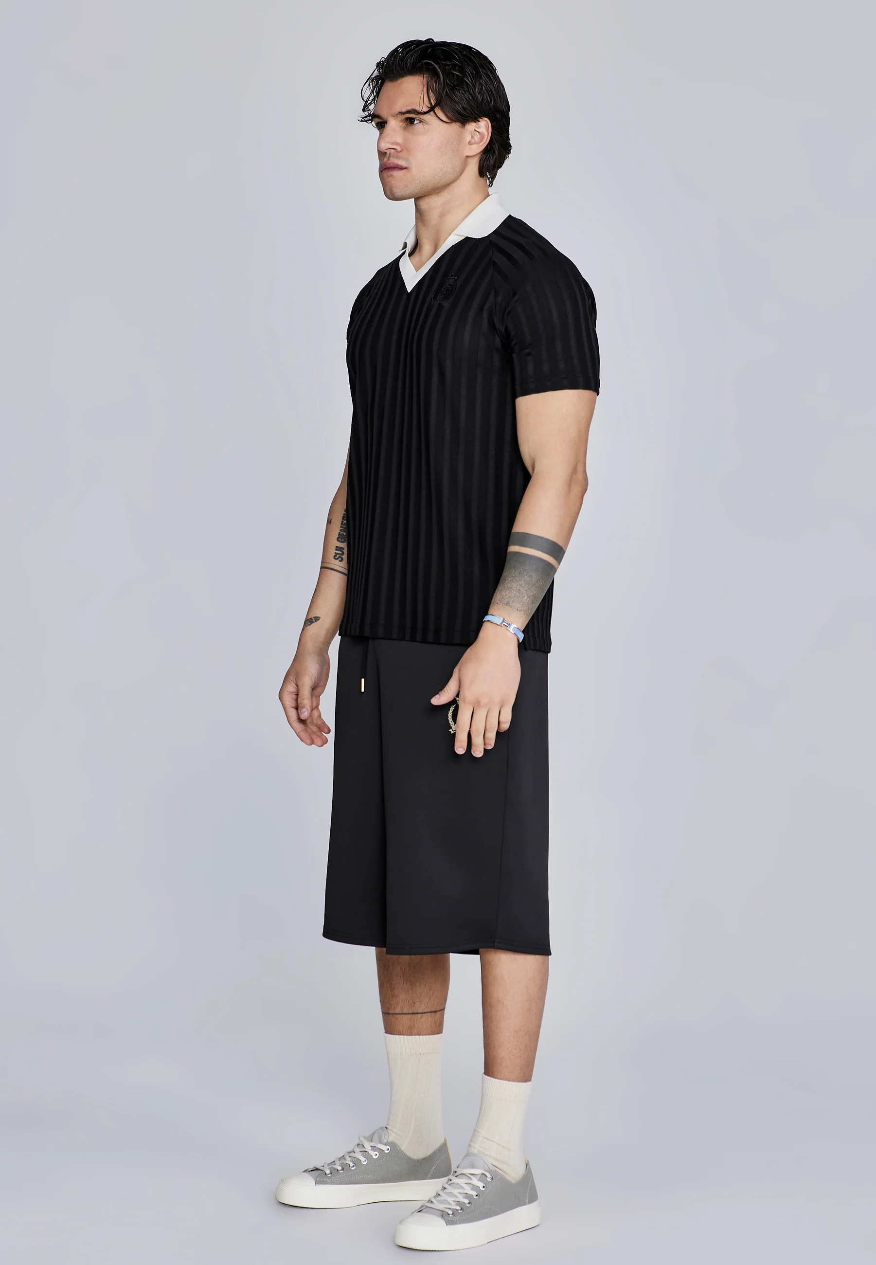 Black Polo T-Shirt - Image 4
