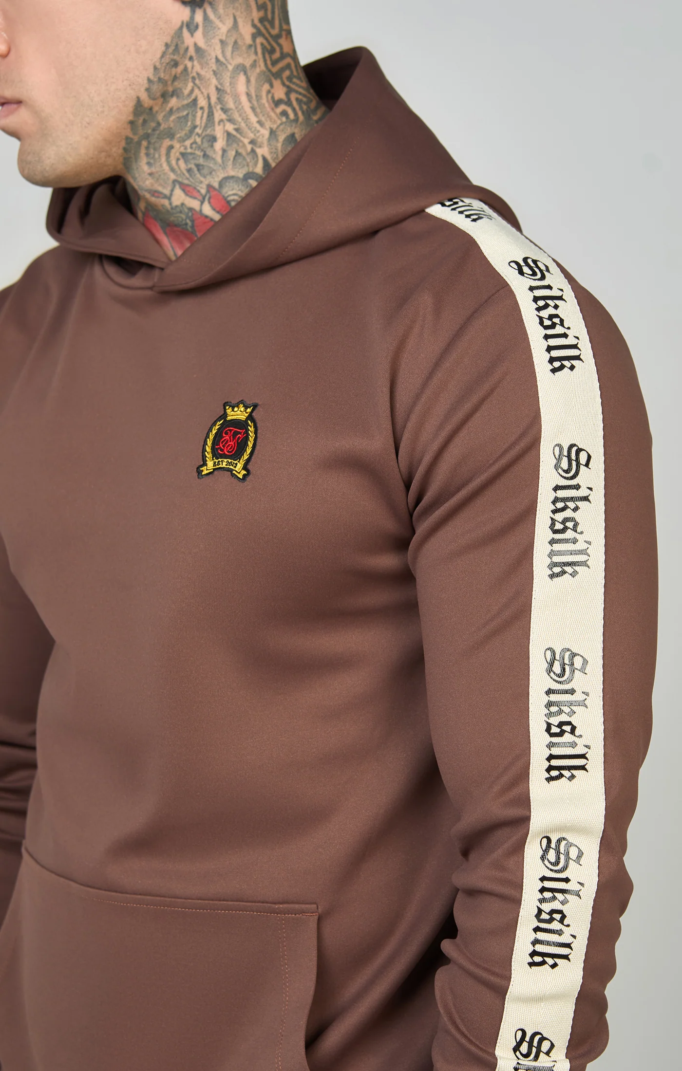 Poly Oth Hoodie With Gothic Side Tape - Image 4
