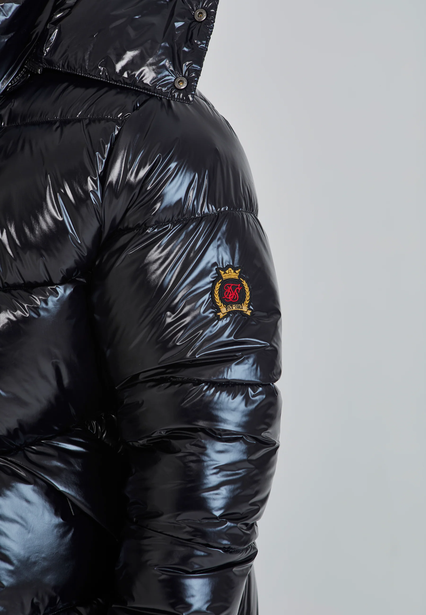 Black Puffer Jacket - Image 3