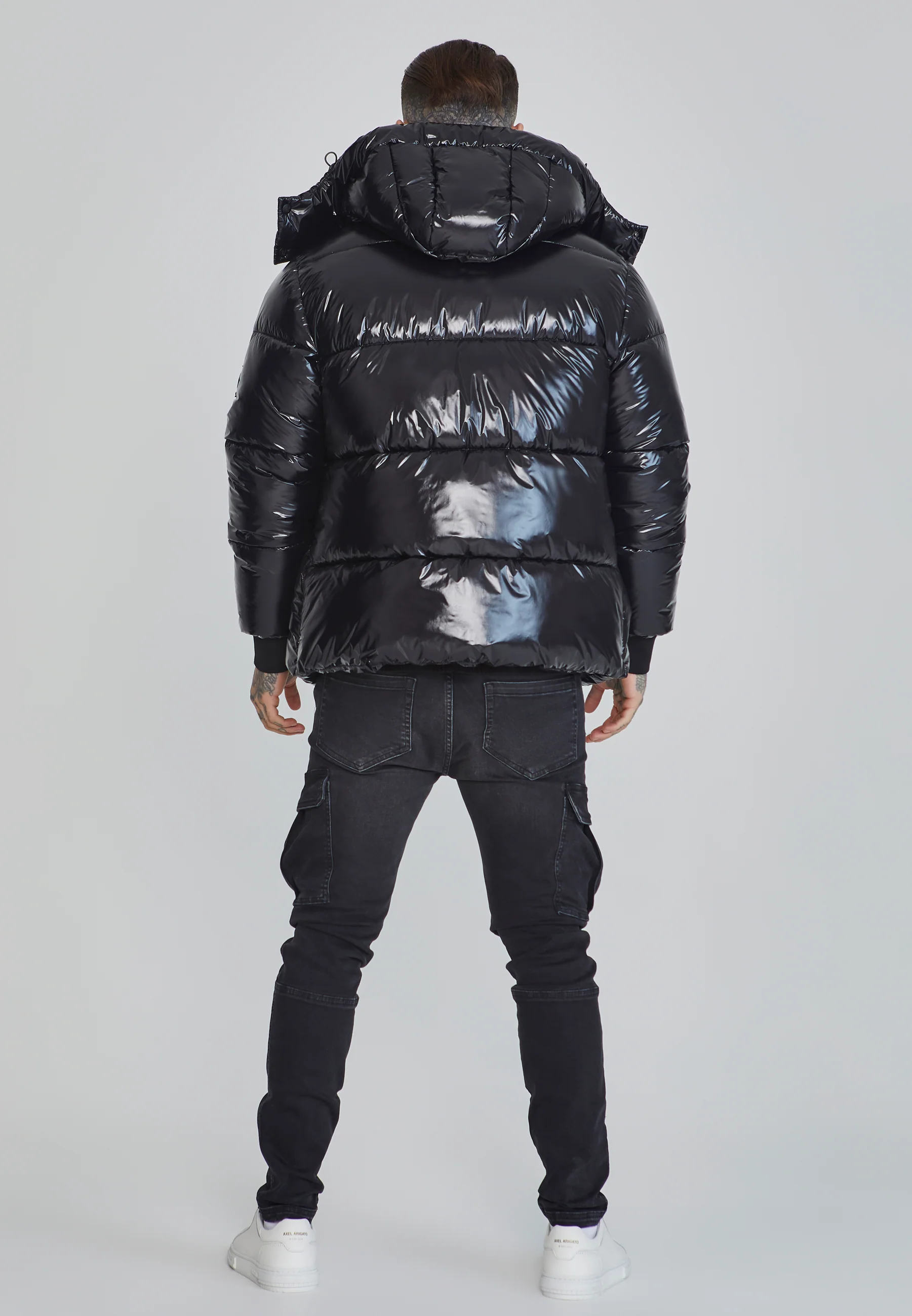 Black Puffer Jacket - Image 5