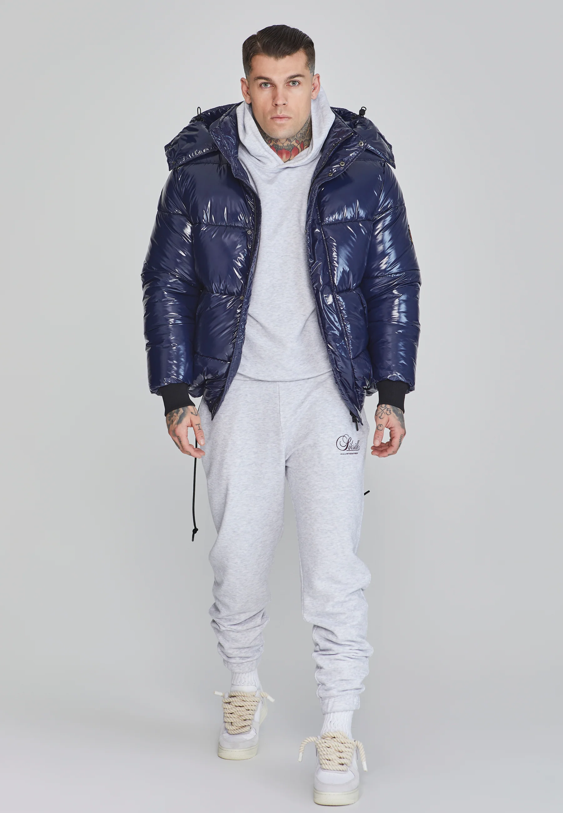 Blue Puffer Jacket - Image 2