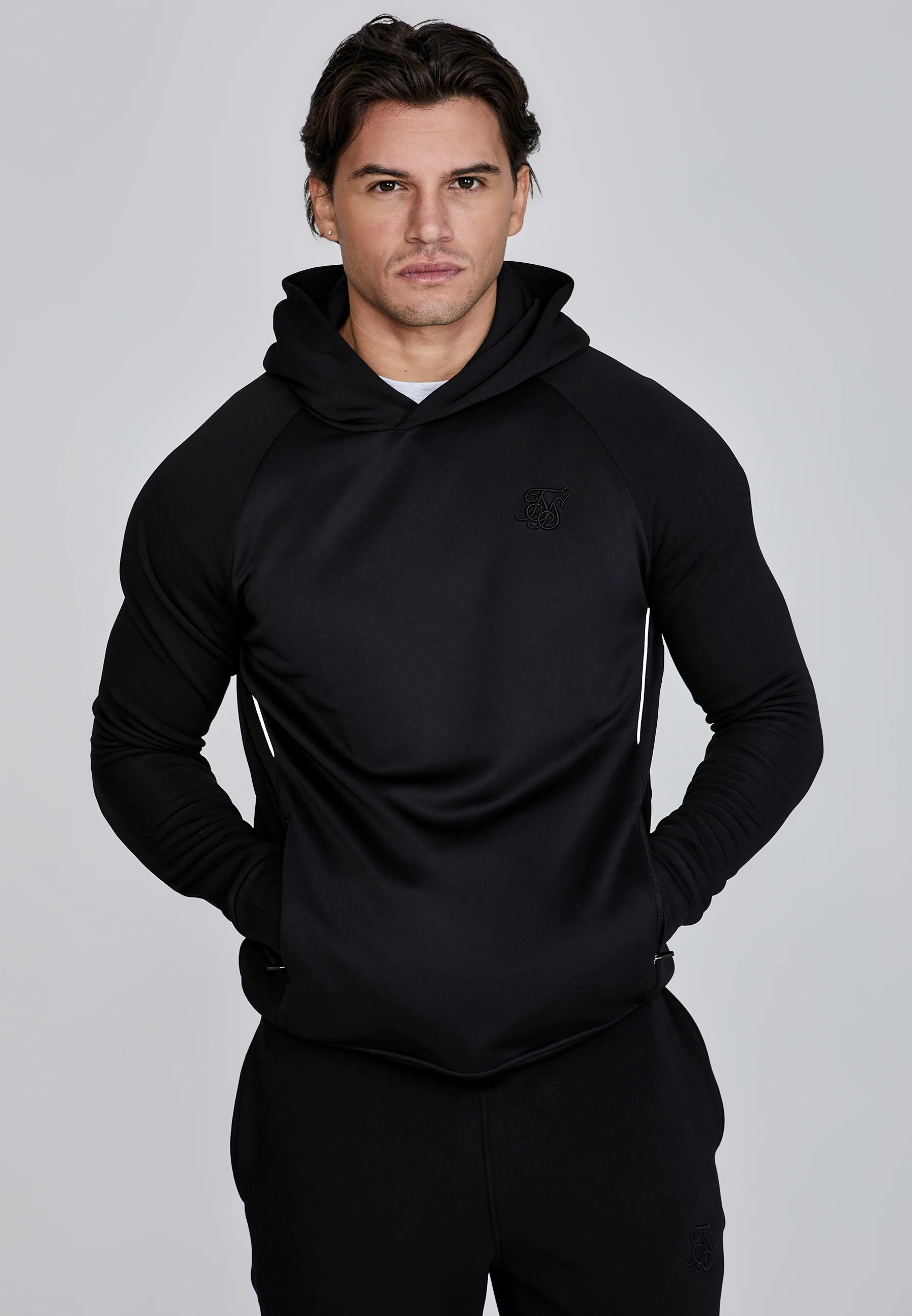 Black Pullover Hoodie