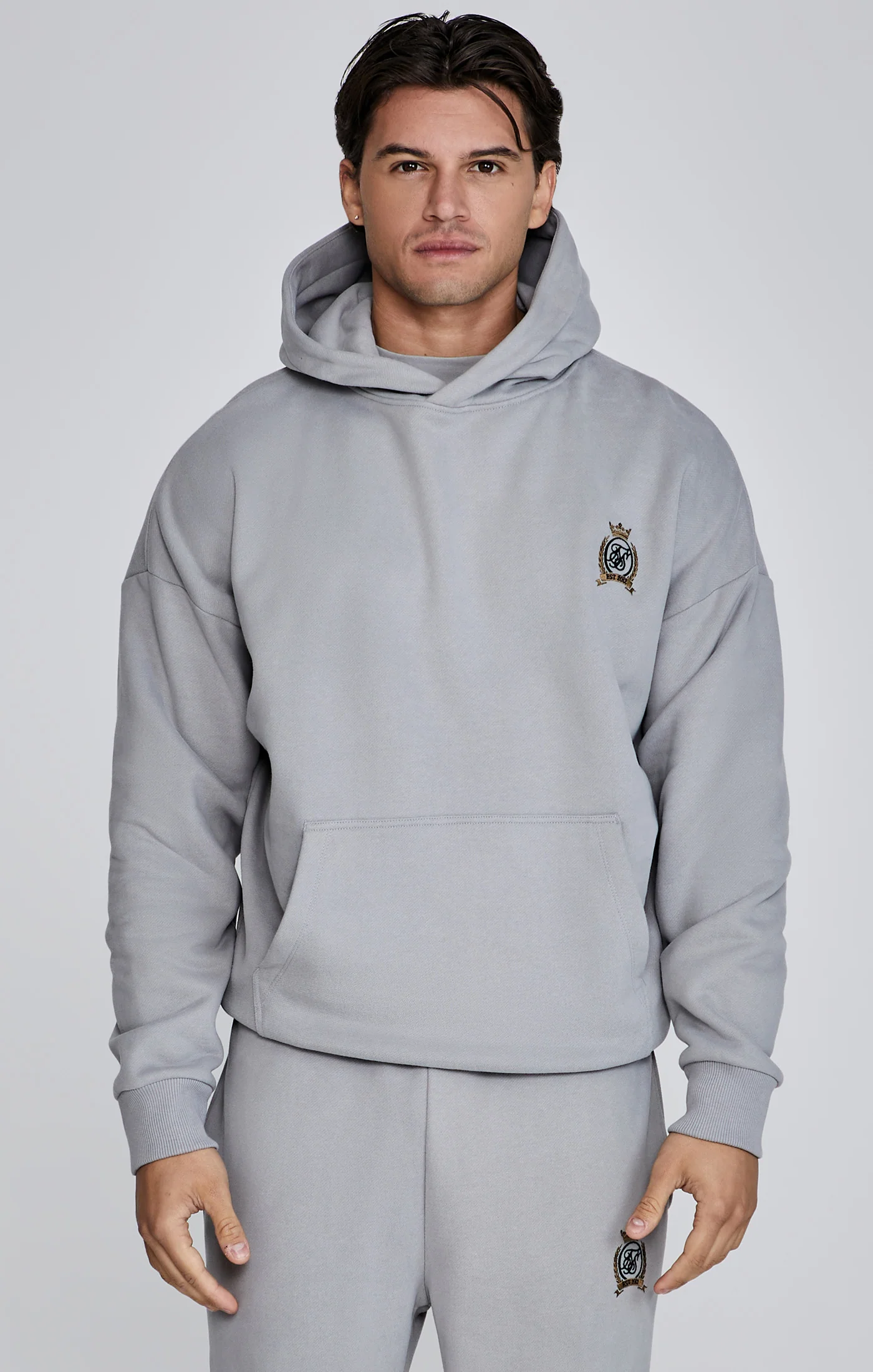 Grey Pullover Hoodie - Image 2