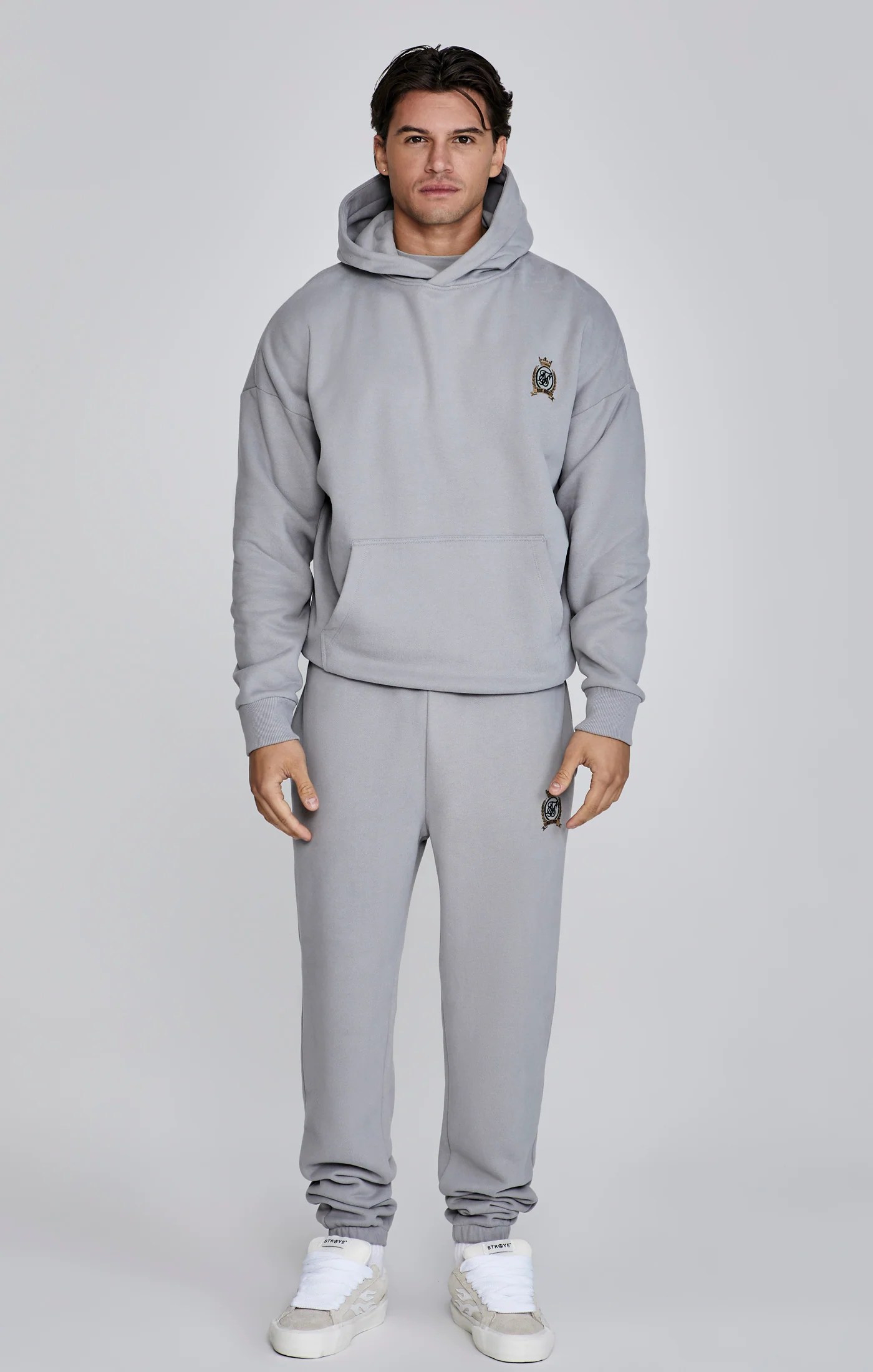 Grey Pullover Hoodie - Image 3