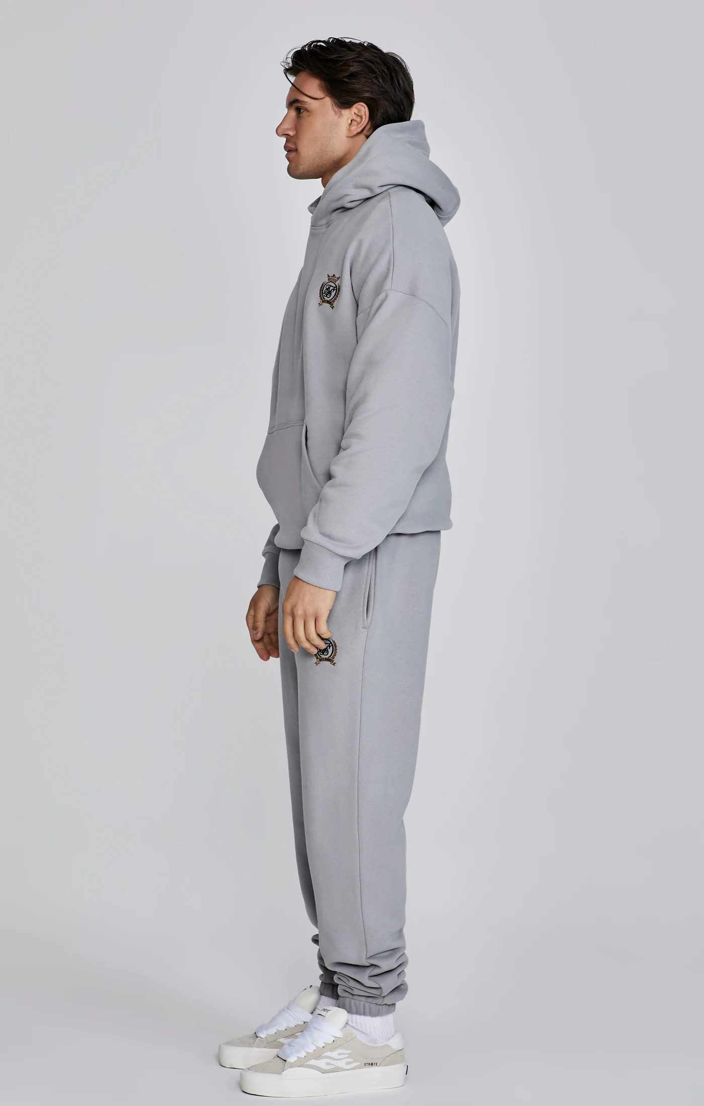 Grey Pullover Hoodie - Image 5