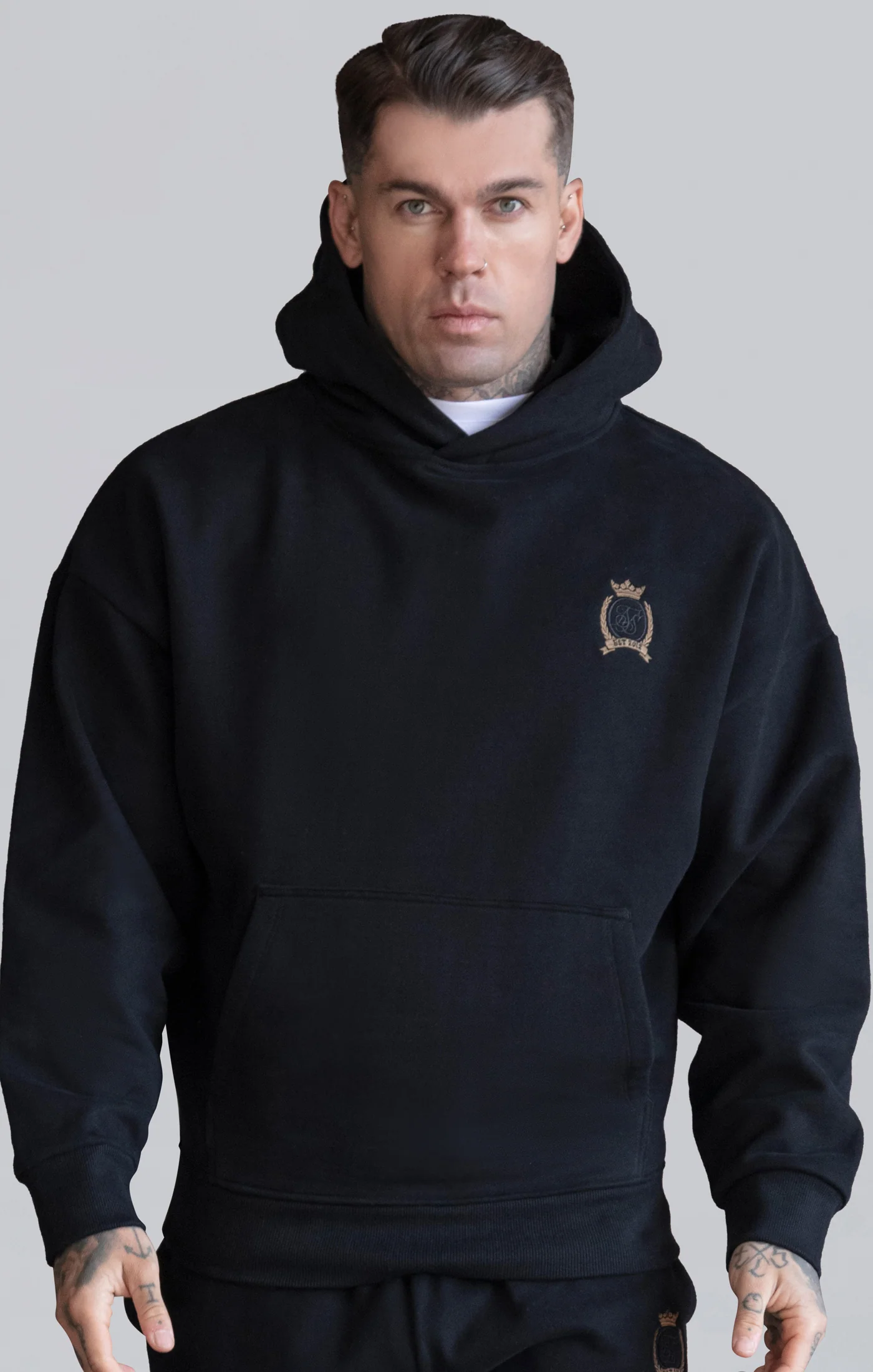 Black Pullover Hoodie - Image 2